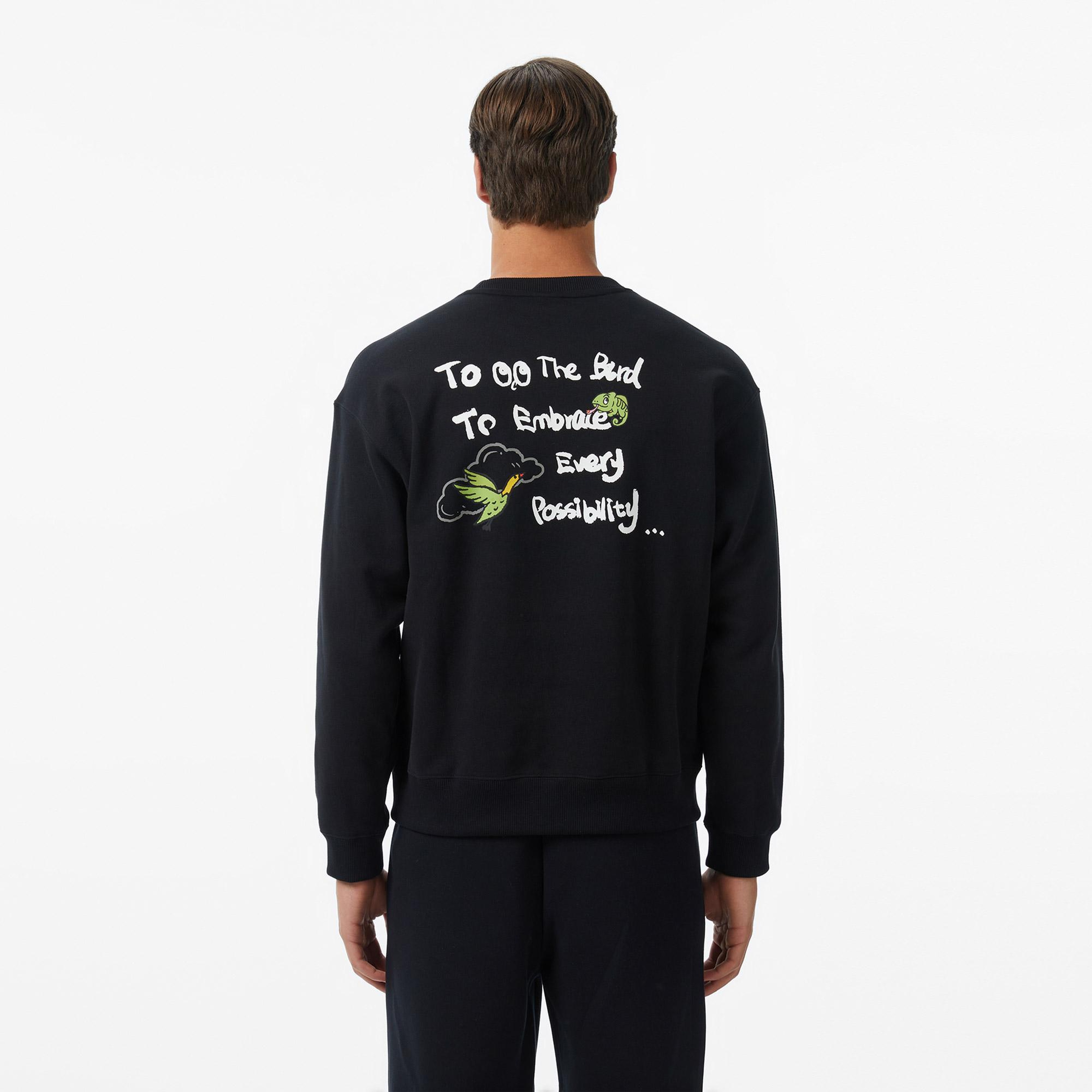 Anta To See The Bird Erkek Siyah Sweatshirt
