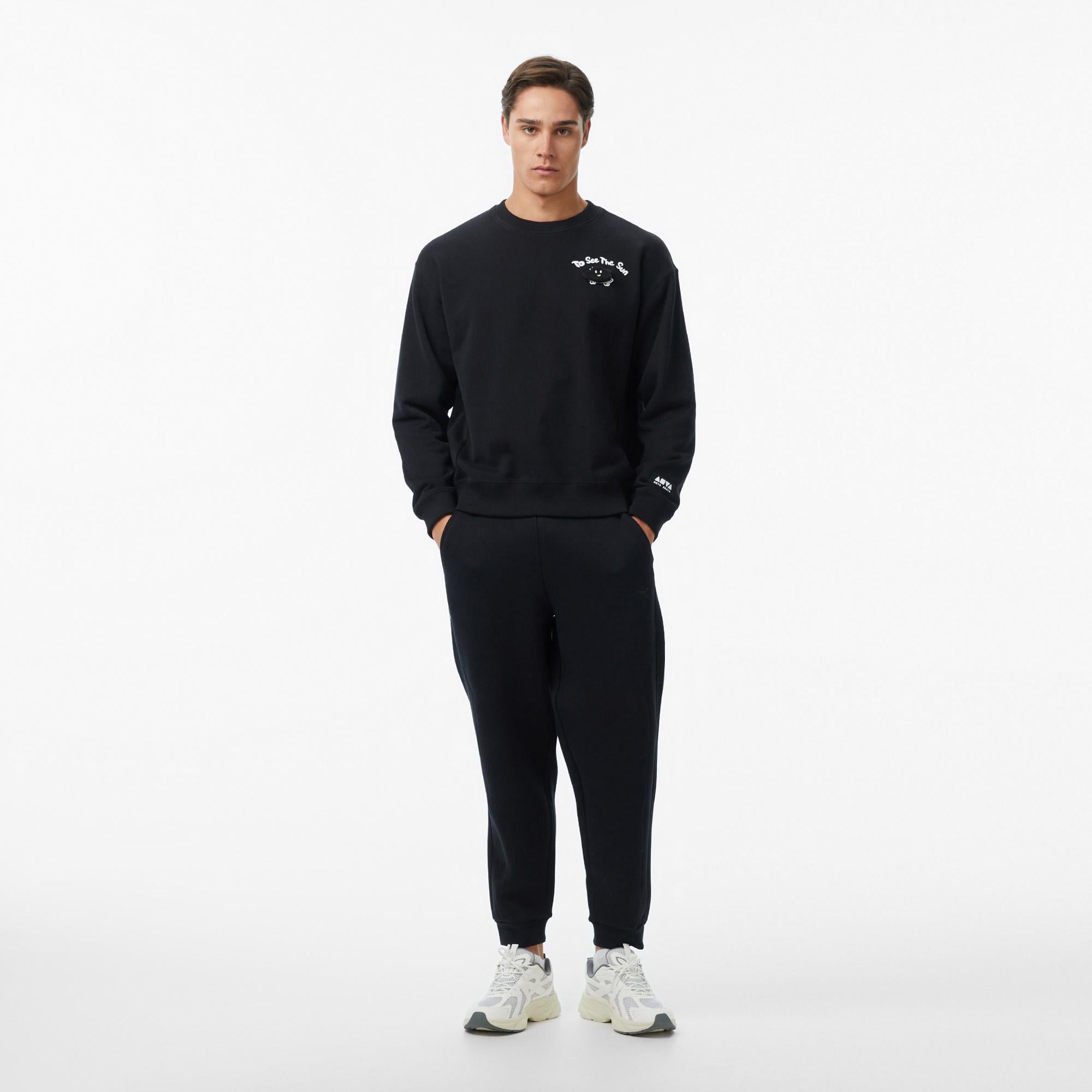Anta To See The Bird Erkek Siyah Sweatshirt