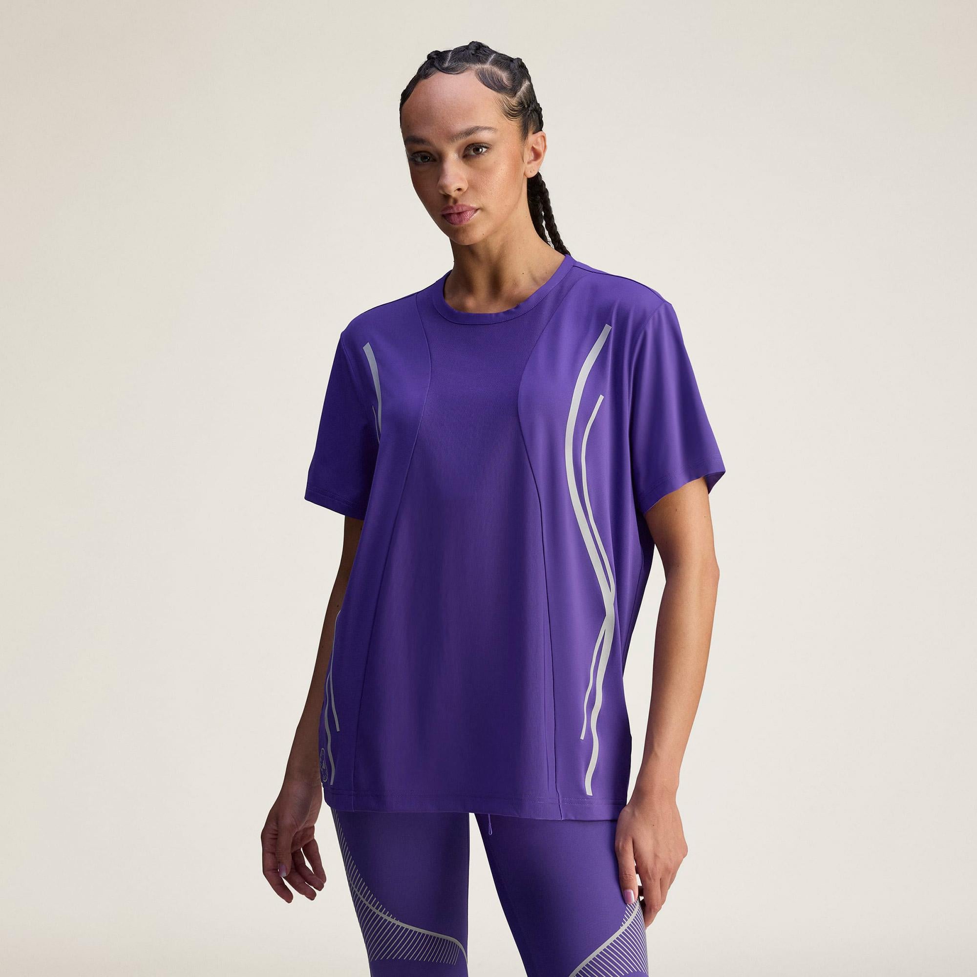 adidas Asmc Tpa Kadın Mor T-Shirt