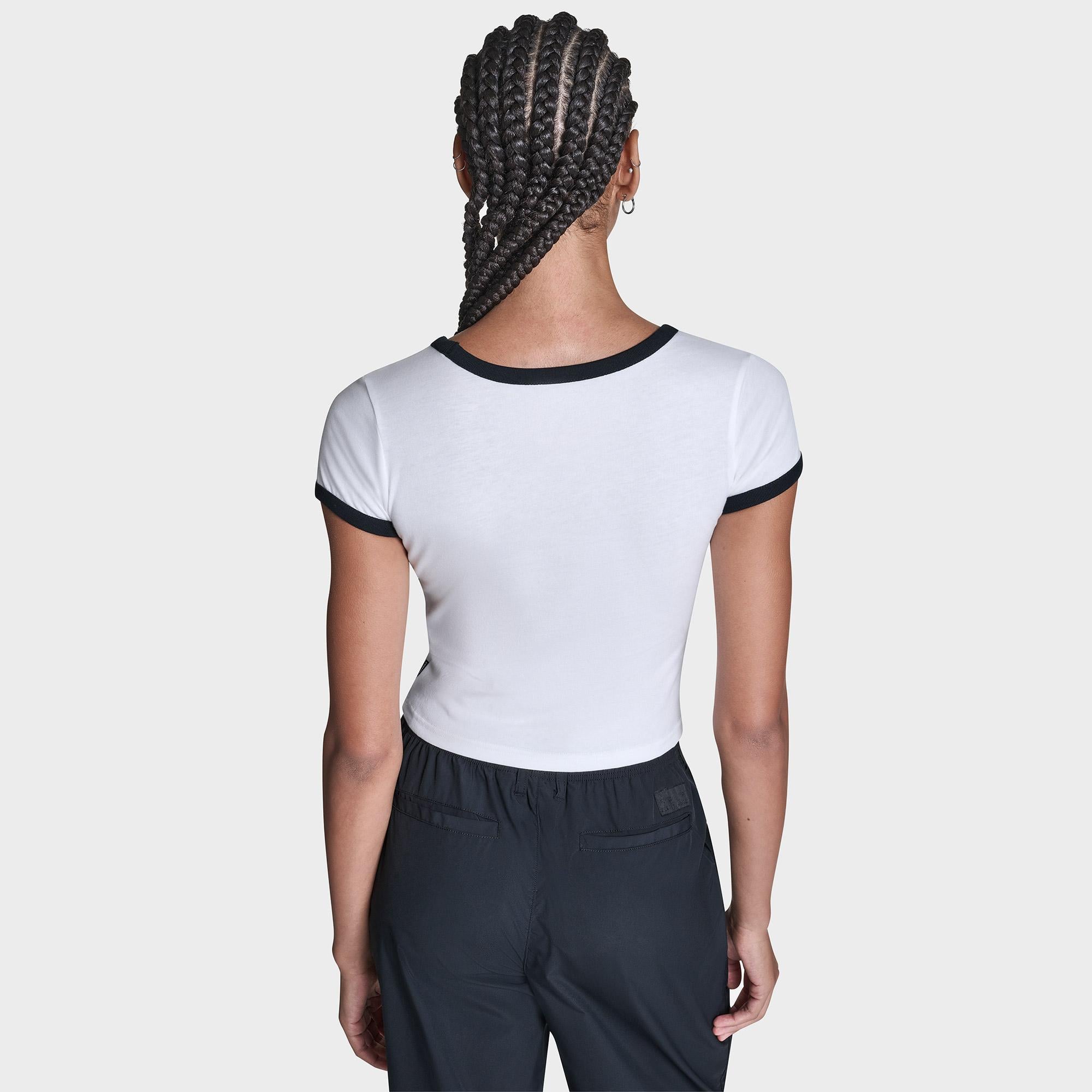 Converse Kadın Beyaz T-Shirt