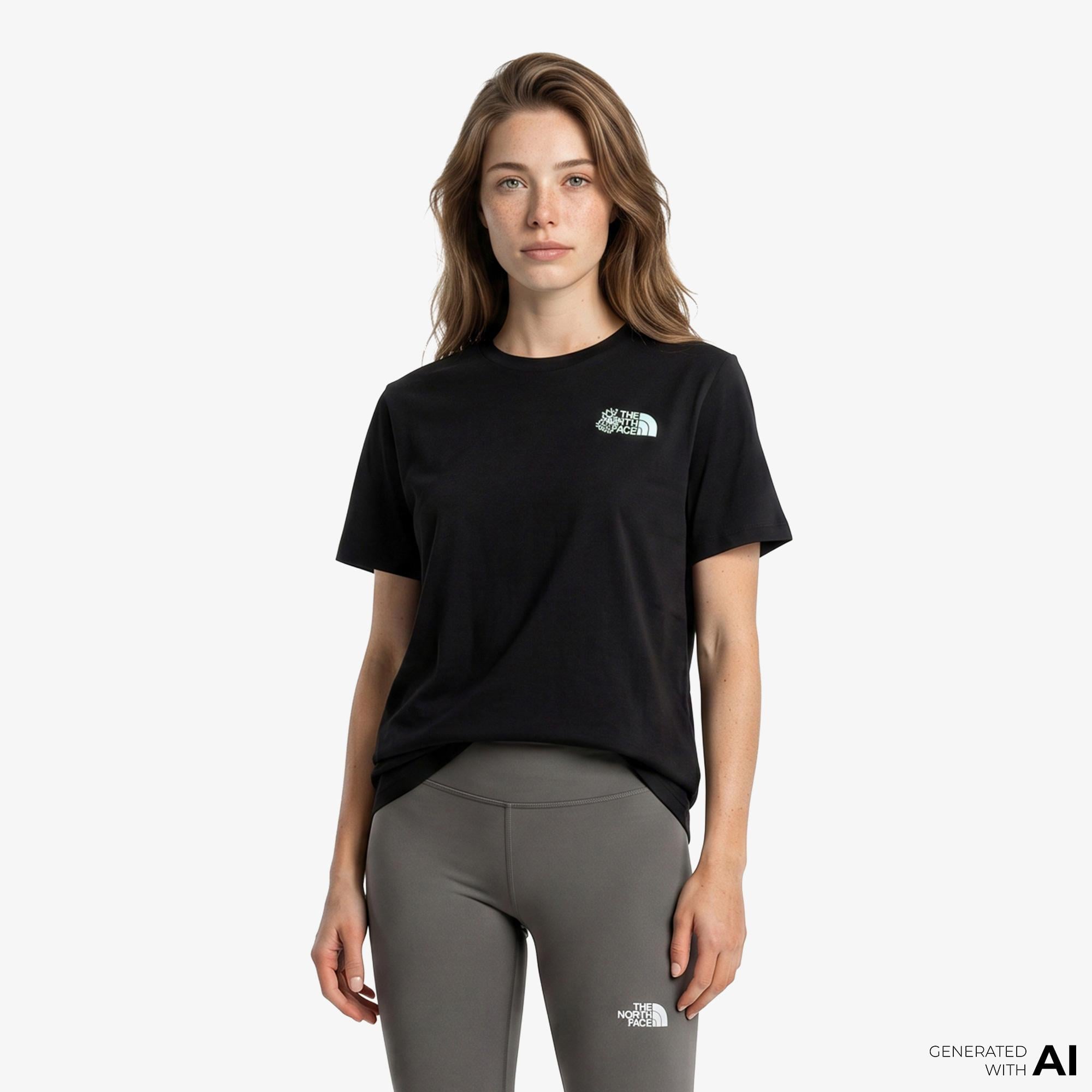 The North Face Blanca Regular Short Sleeve Kadın Siyah T-Shirt