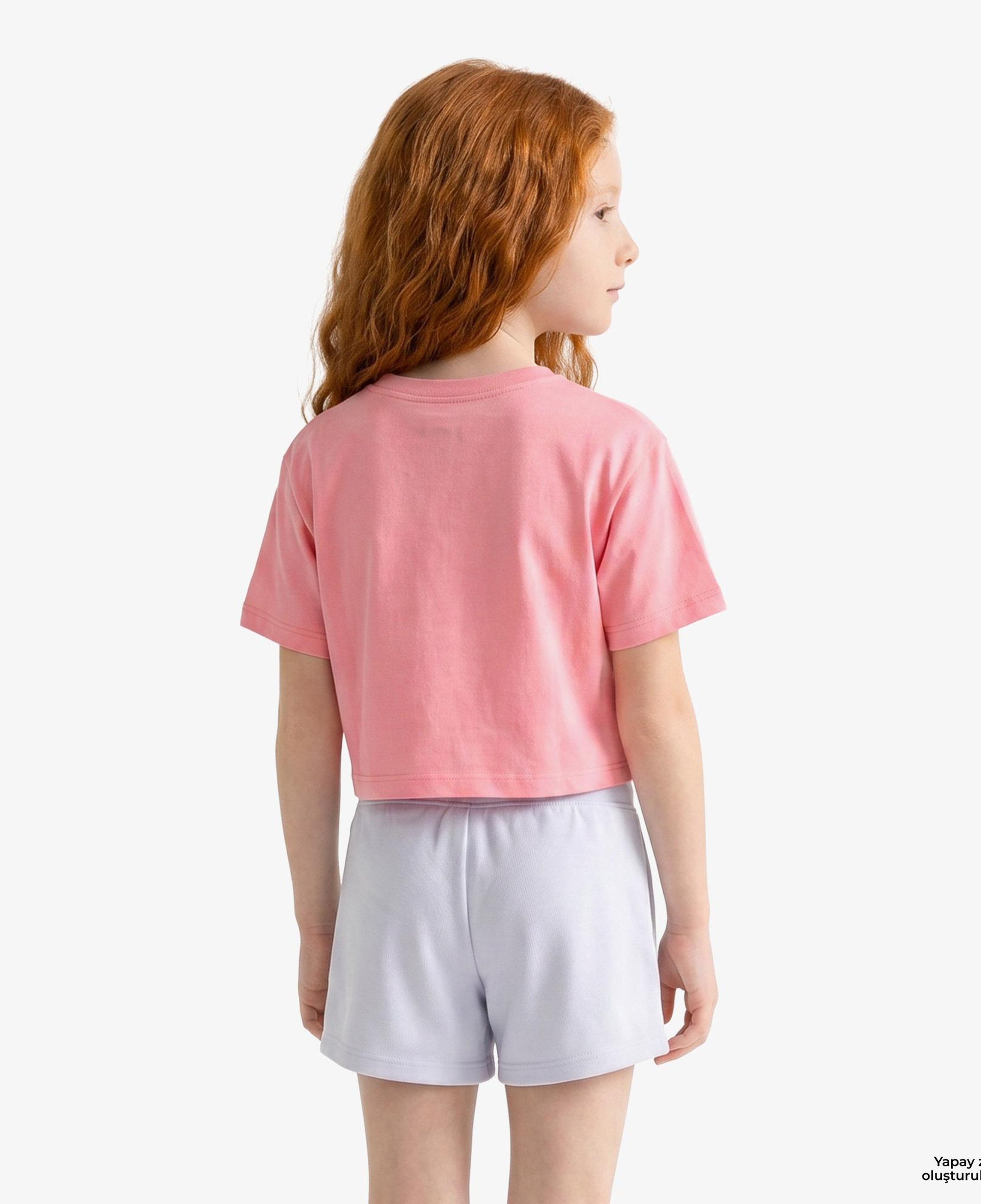 Jordan Brooklyn Essentials Çocuk Pembe T-Shirt