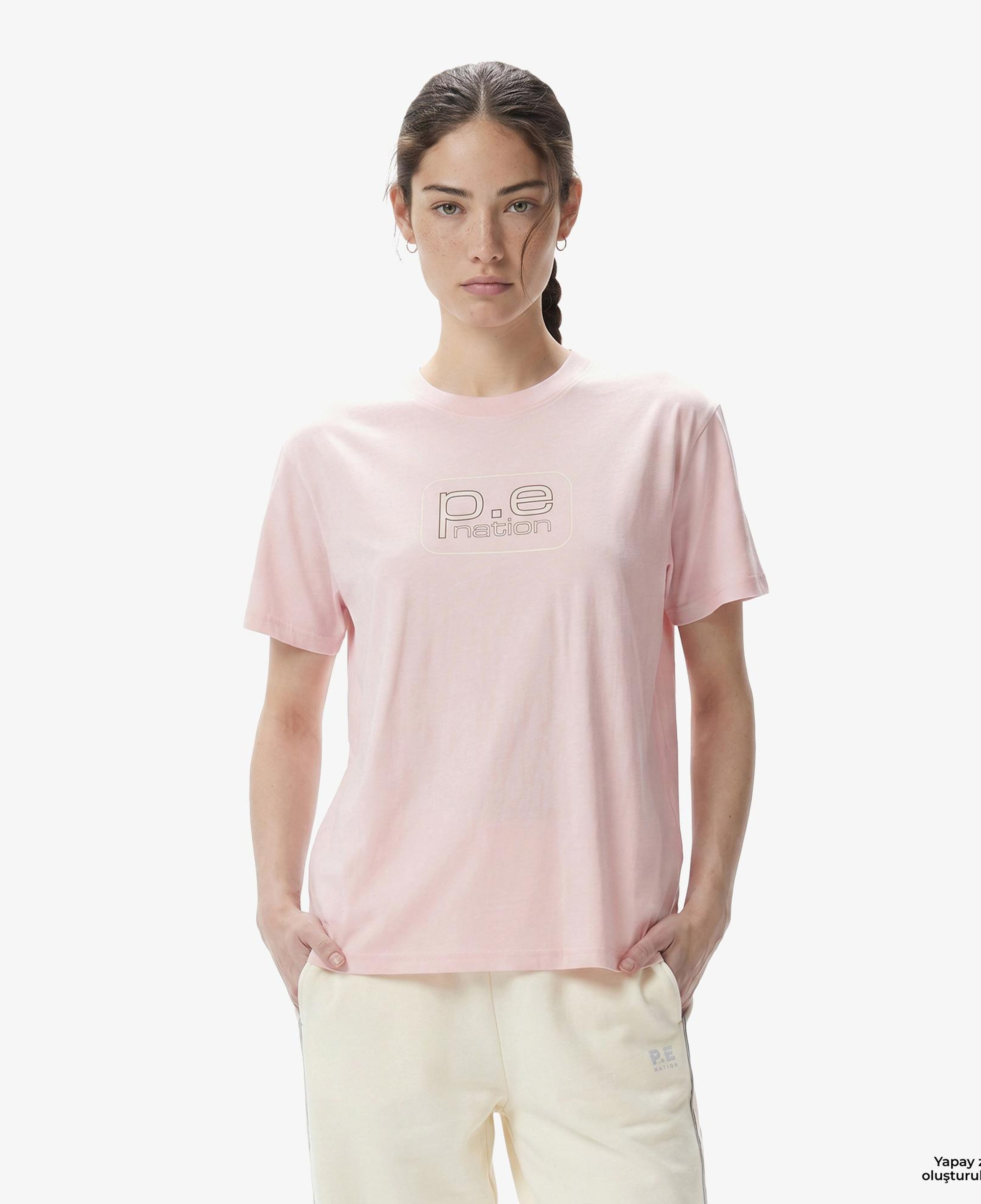 P.E Nation Flux Kadın Pembe T-Shirt