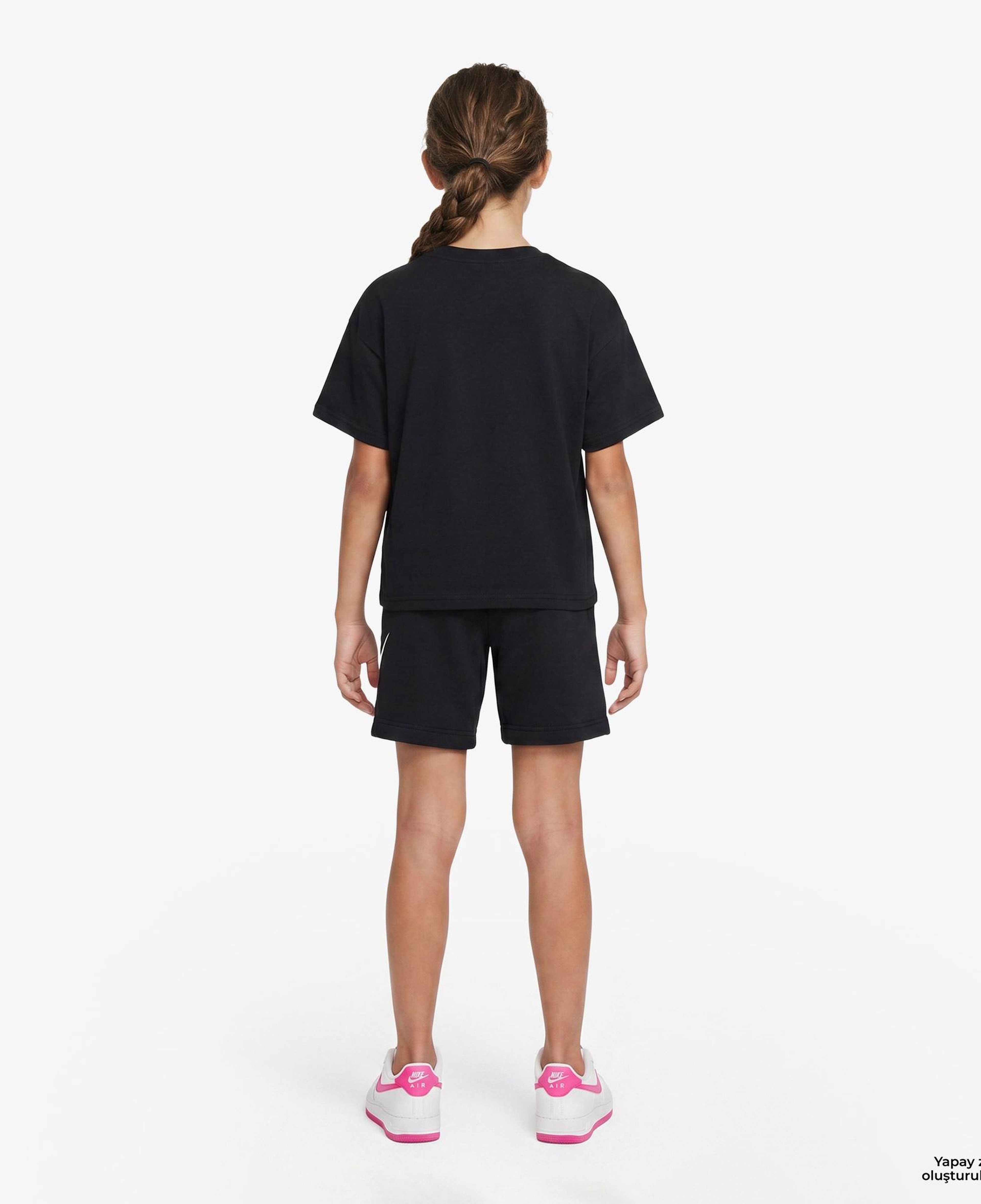 Nike Sportswear Club Fleece Çocuk Siyah Şort