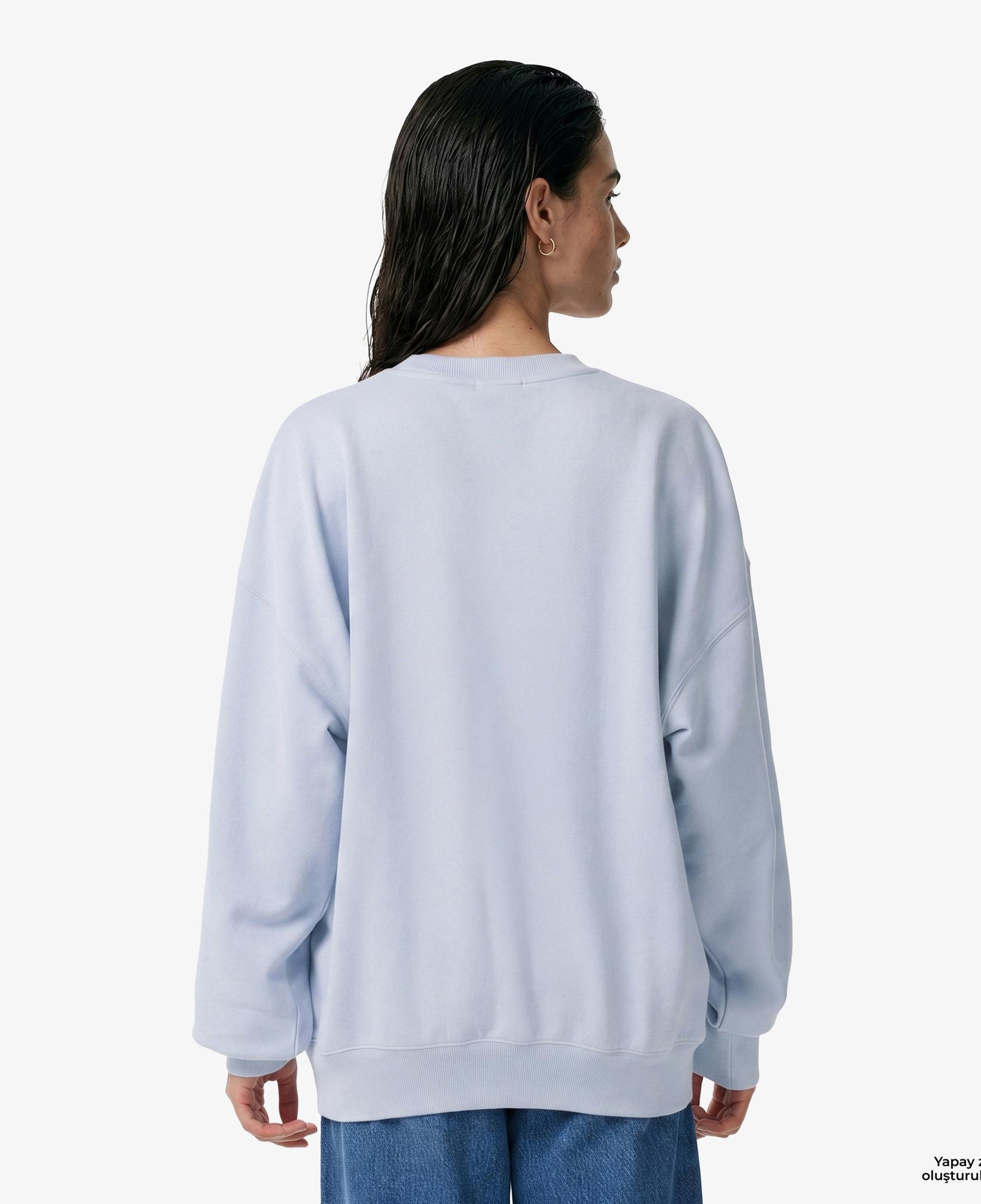 P.E Nation Summit Kadın Mavi Sweatshirt