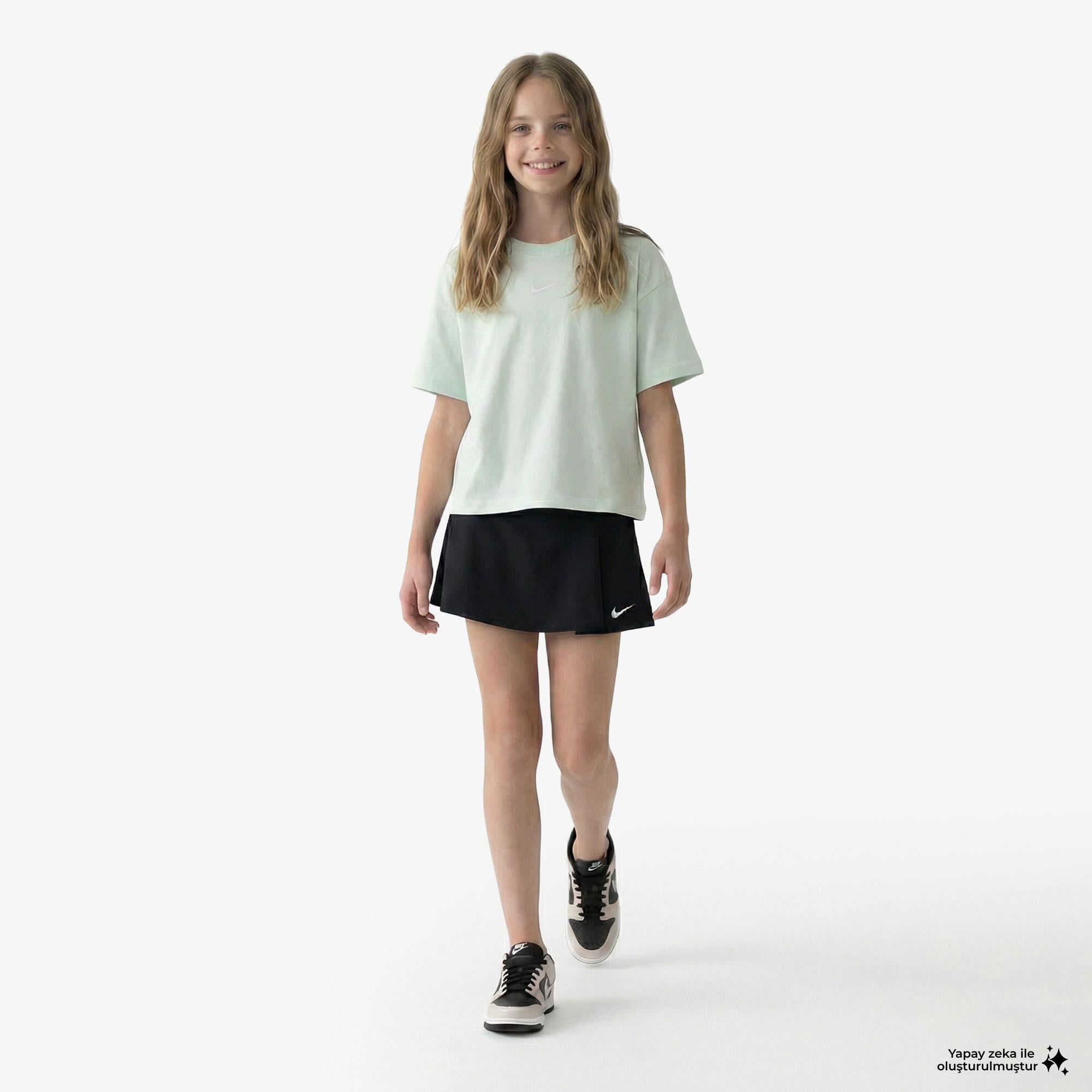 Nike Sportswear Essential Çocuk Yeşil T-Shirt