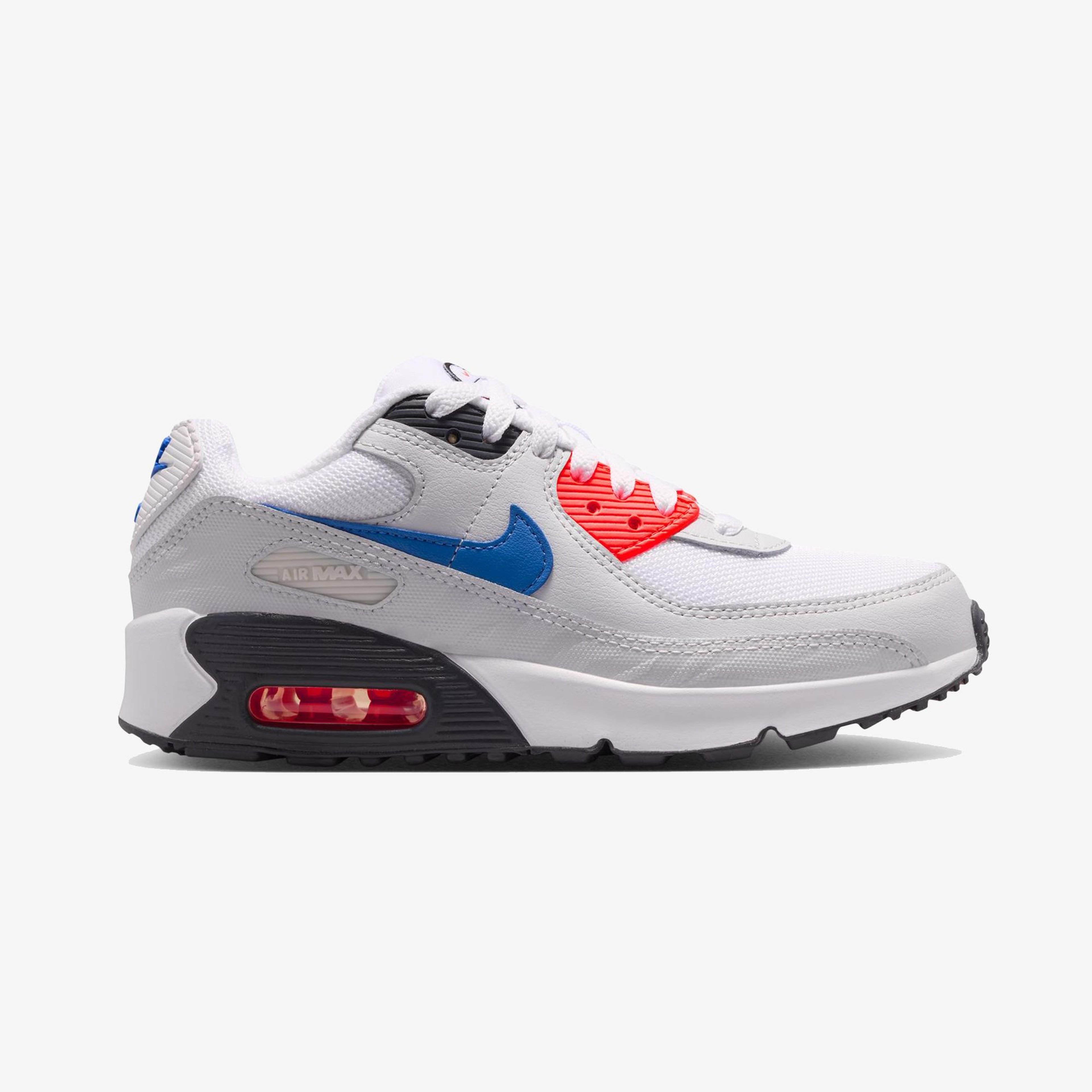 Nike Air Max 90 SE Mesh Gri Spor Ayakkabı
