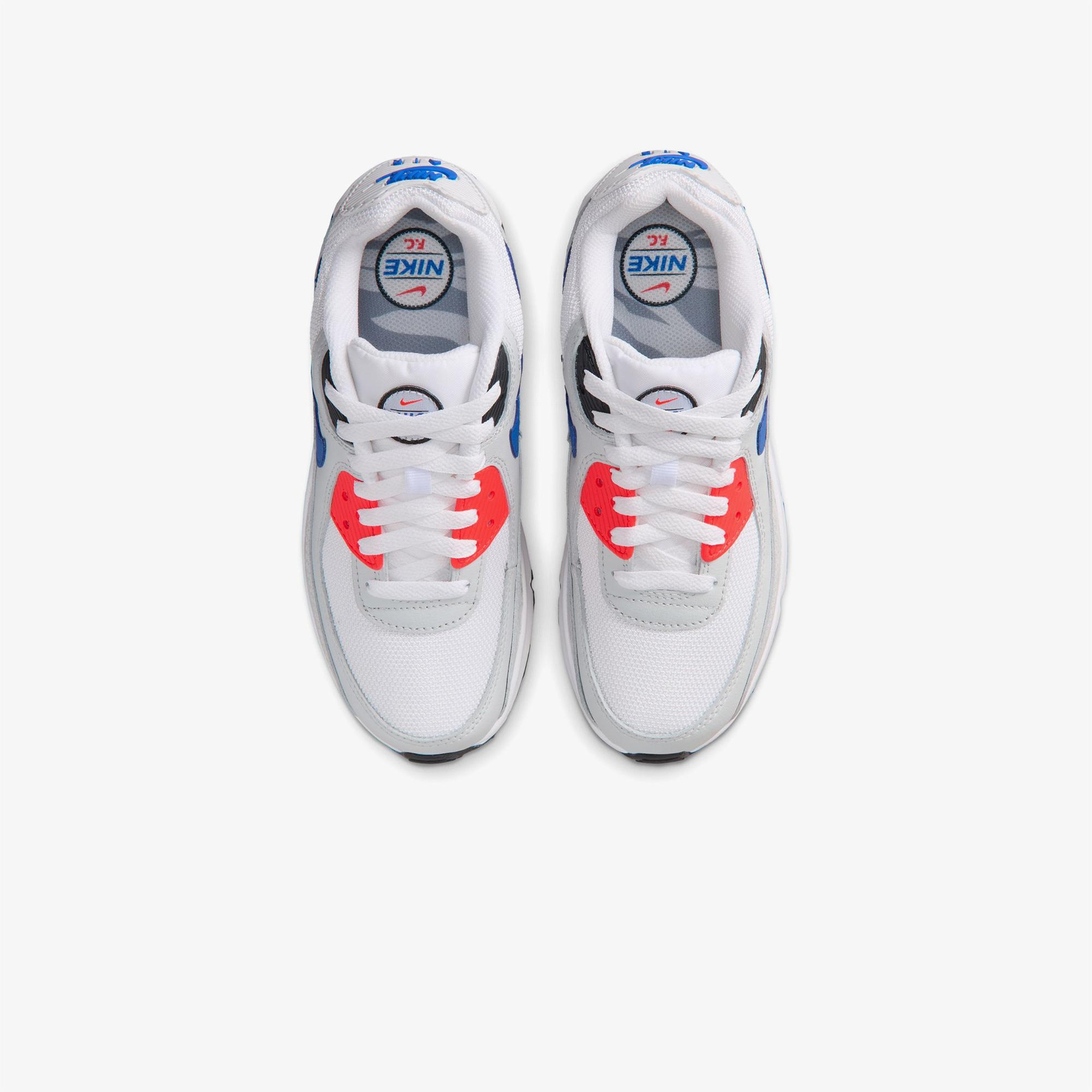Nike Air Max 90 SE Mesh Gri Spor Ayakkabı