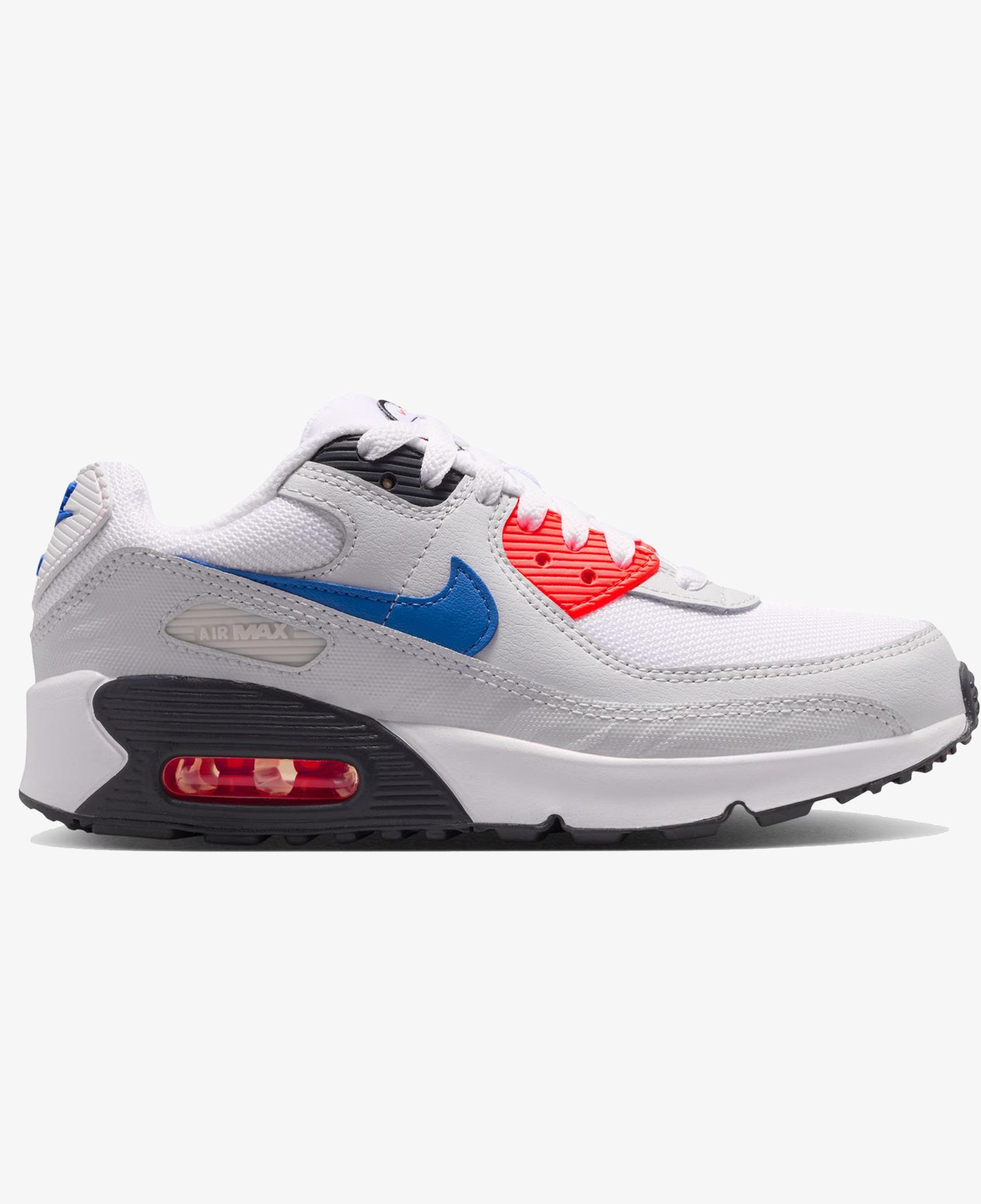 Nike Air Max 90 SE Mesh Gri Spor Ayakkabı