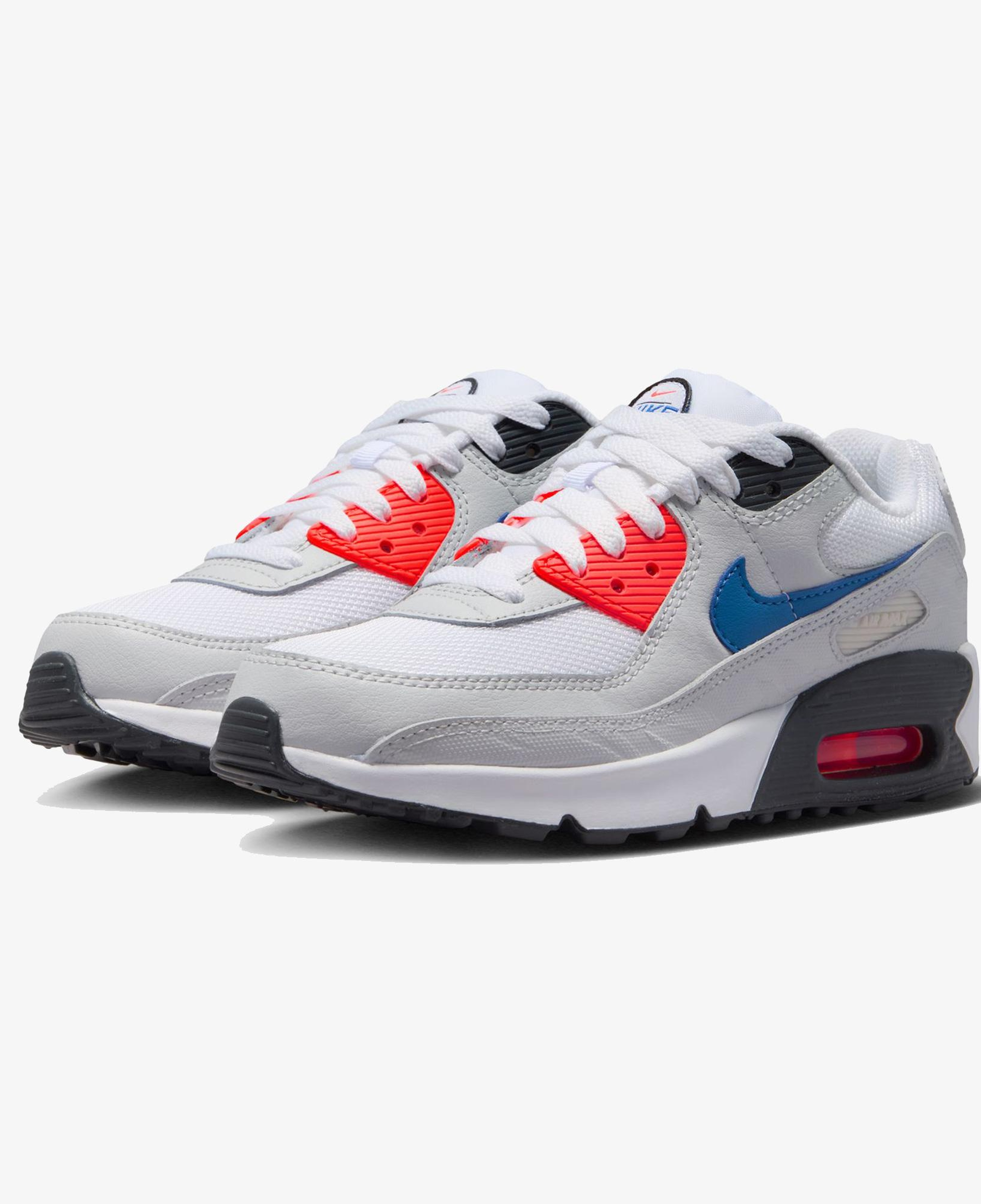 Nike Air Max 90 SE Mesh Gri Spor Ayakkabı