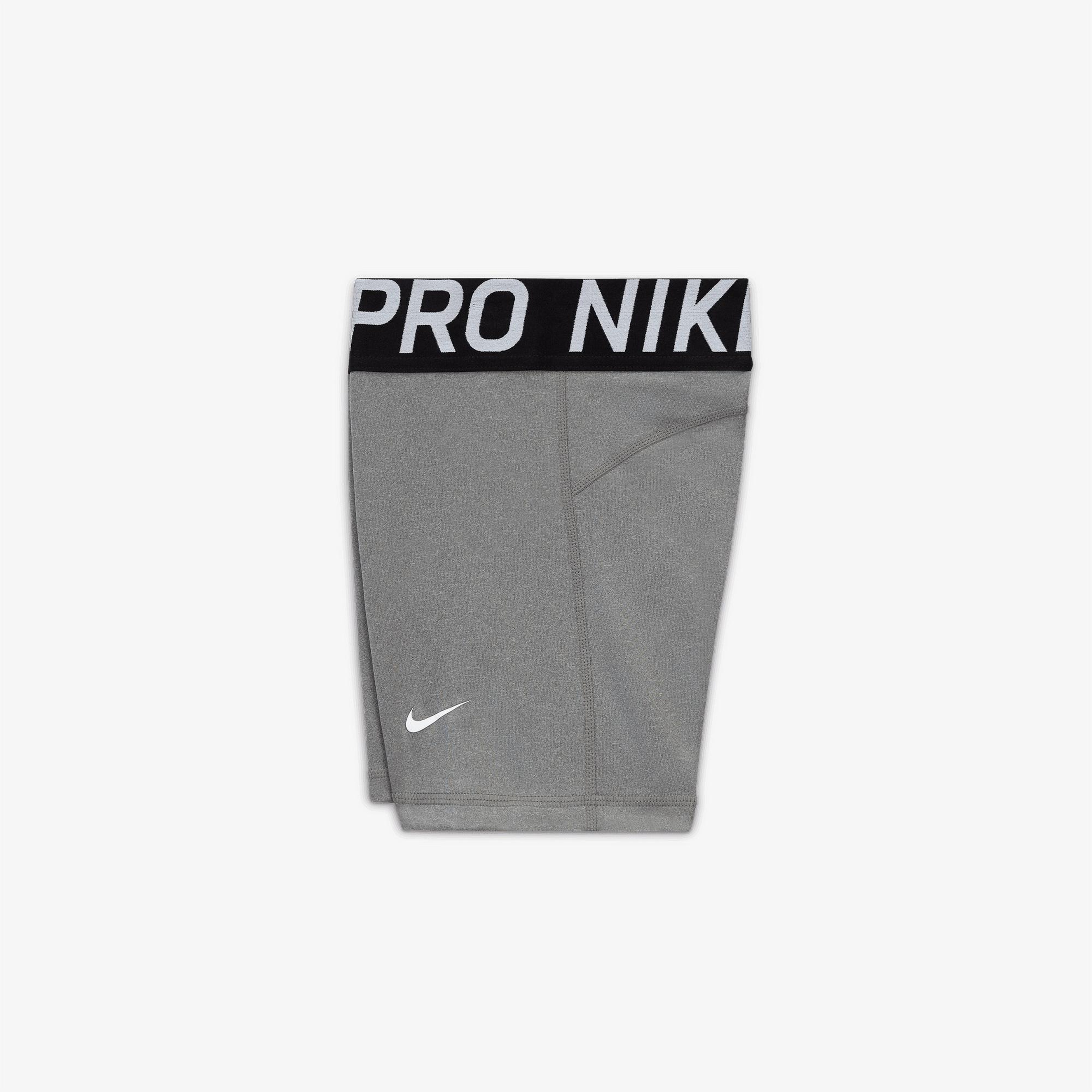 Nike Pro Çocuk Gri Kısa Tayt
