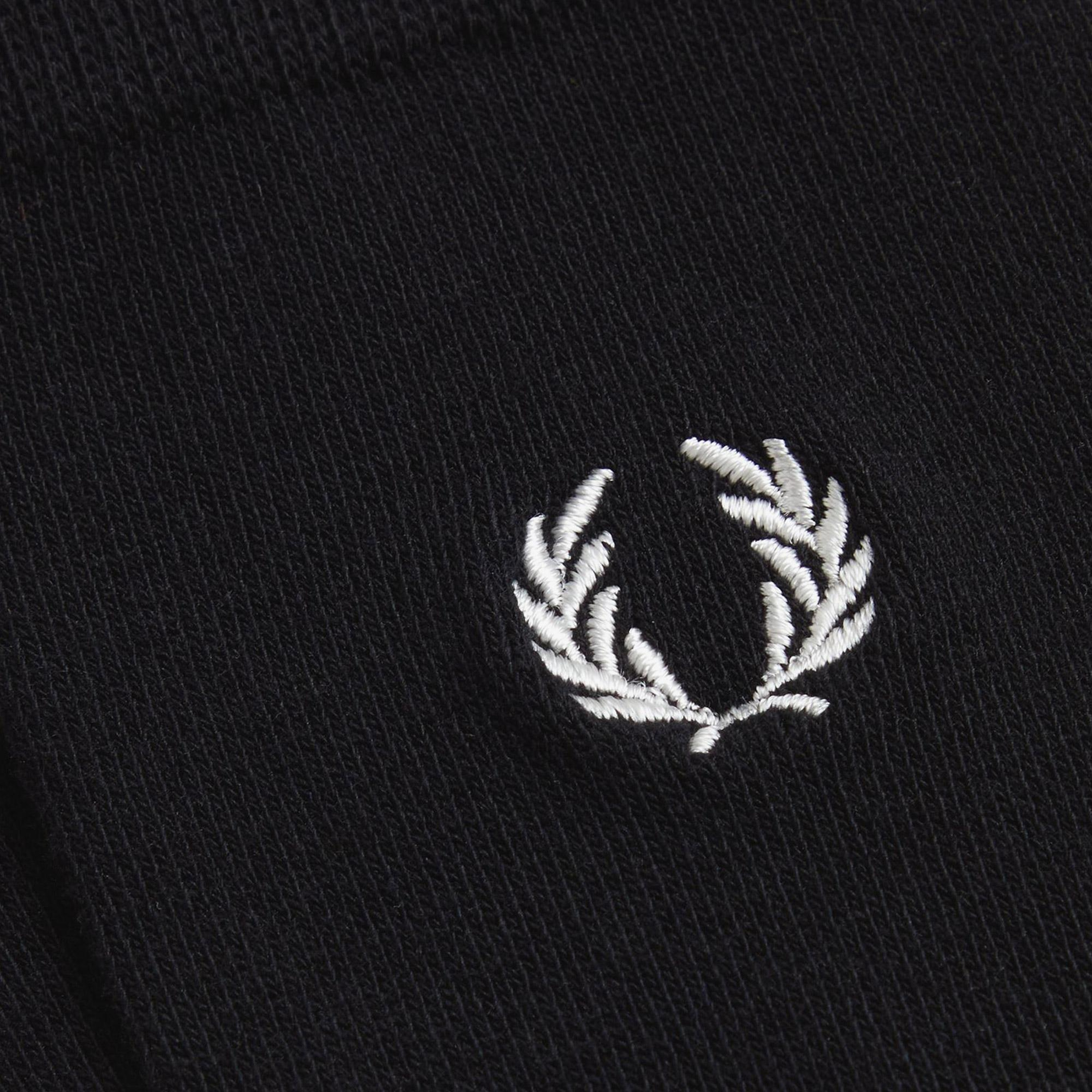 Fred Perry Unisex Siyah Çorap