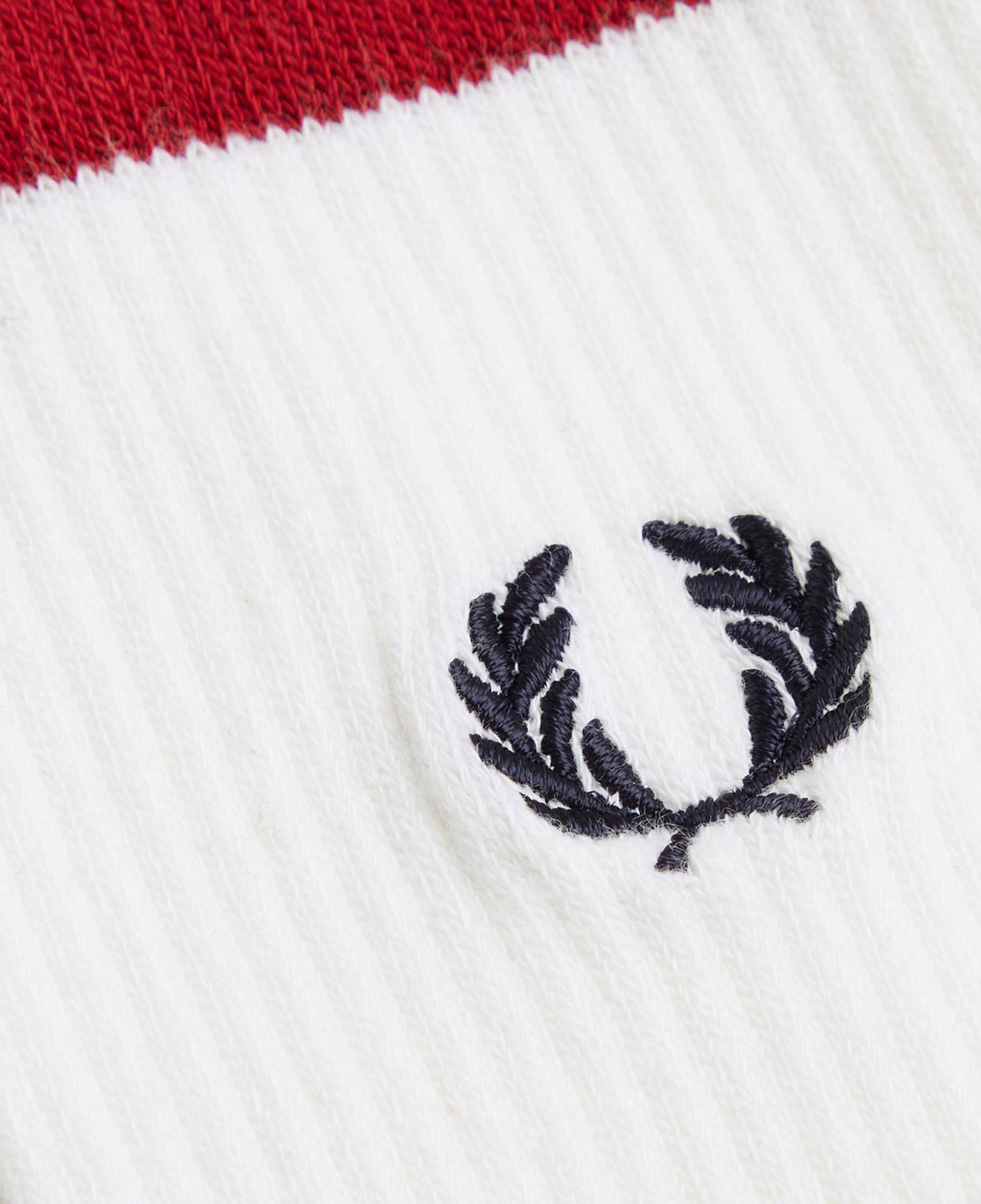 Fred Perry Unisex Beyaz Çorap