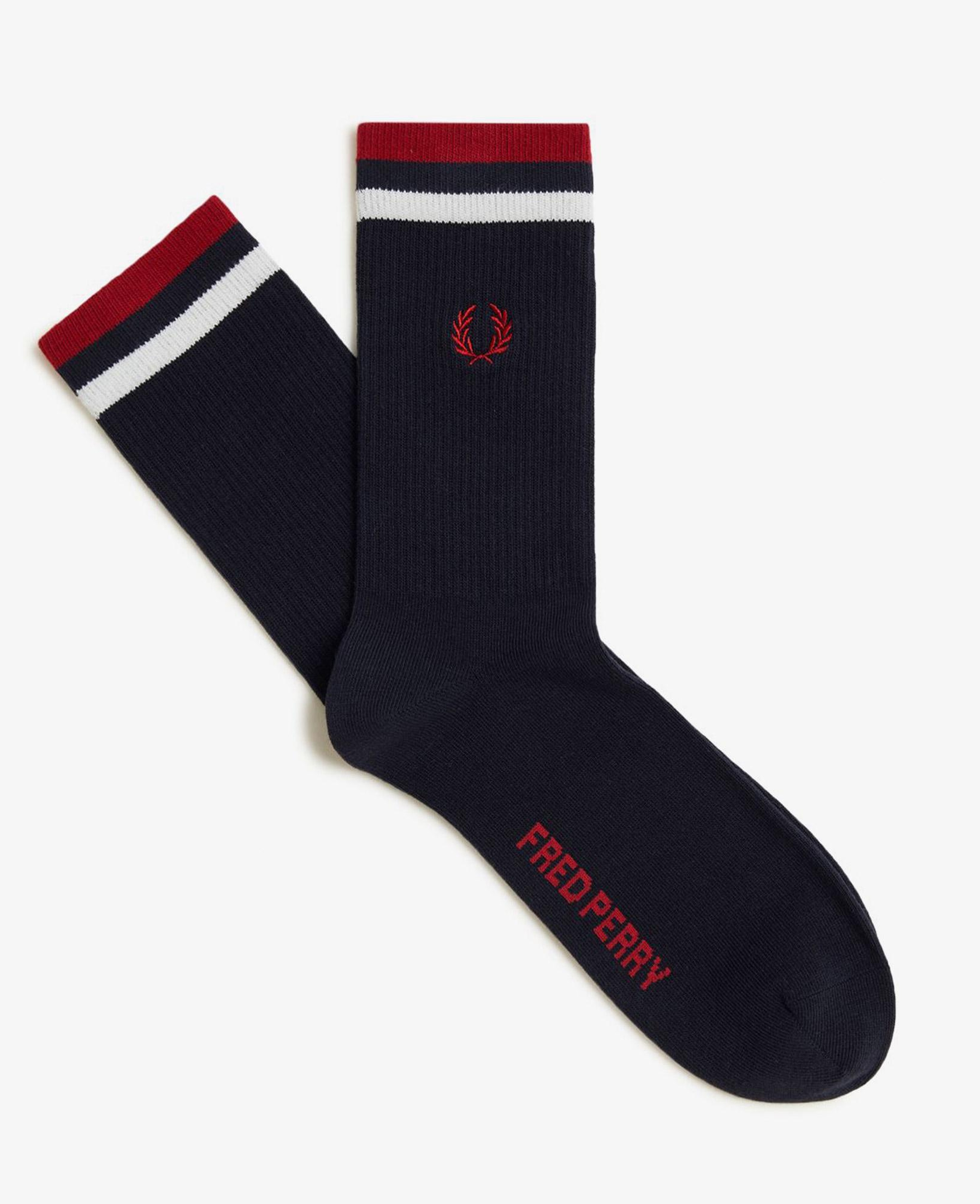 Fred Perry Unisex Lacivert Çorap