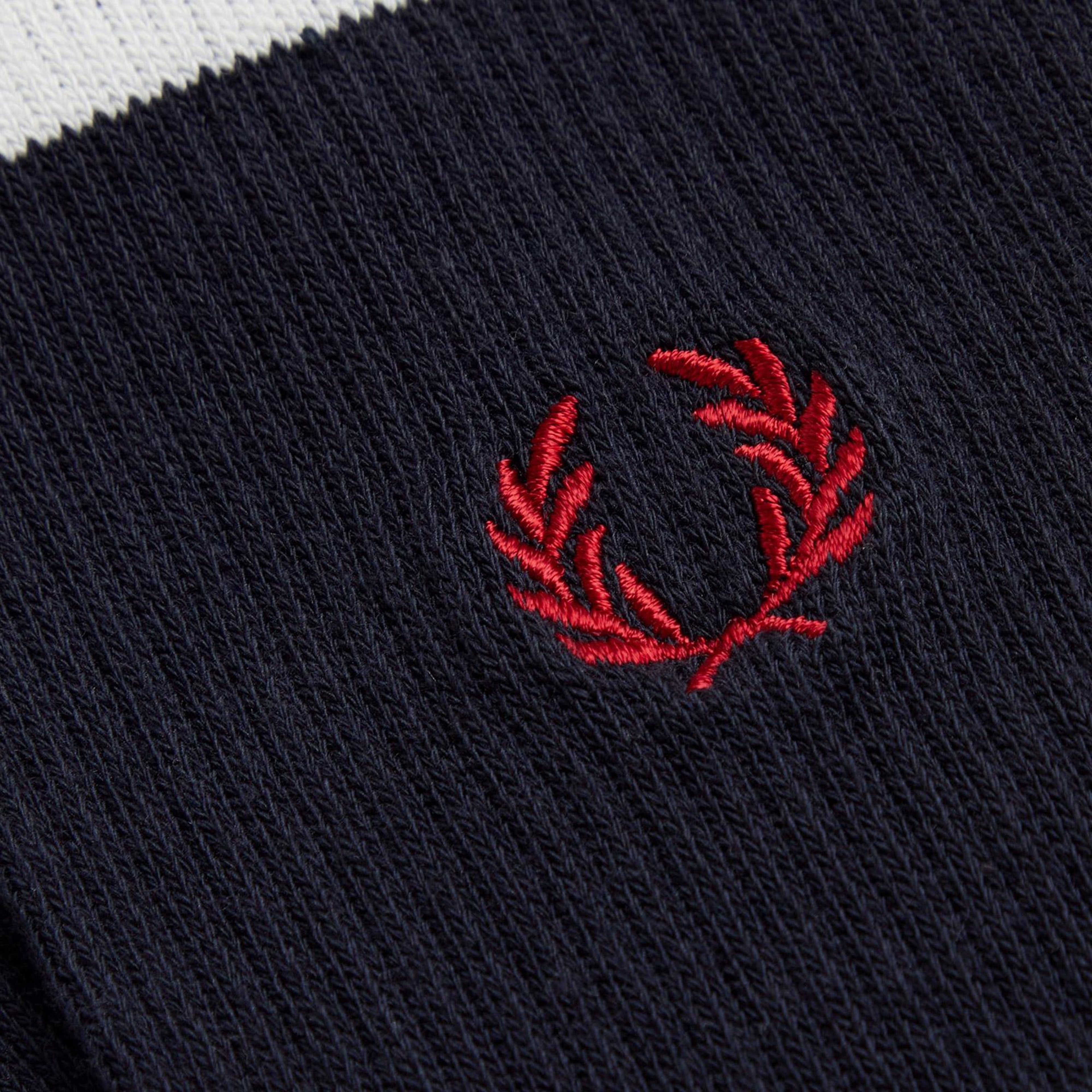 Fred Perry Unisex Lacivert Çorap