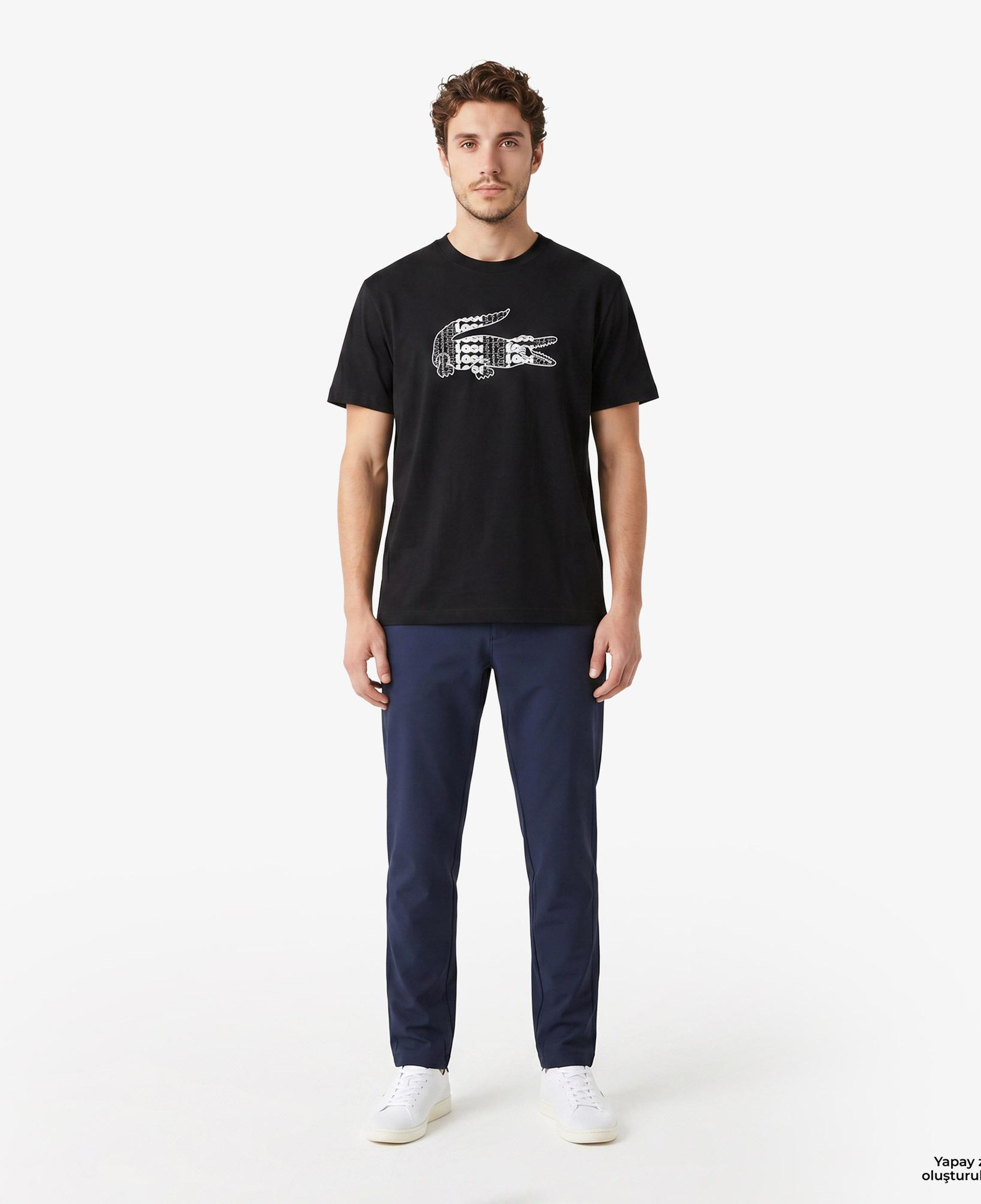 Lacoste Erkek Tapered Fit Lacivert Pantolon