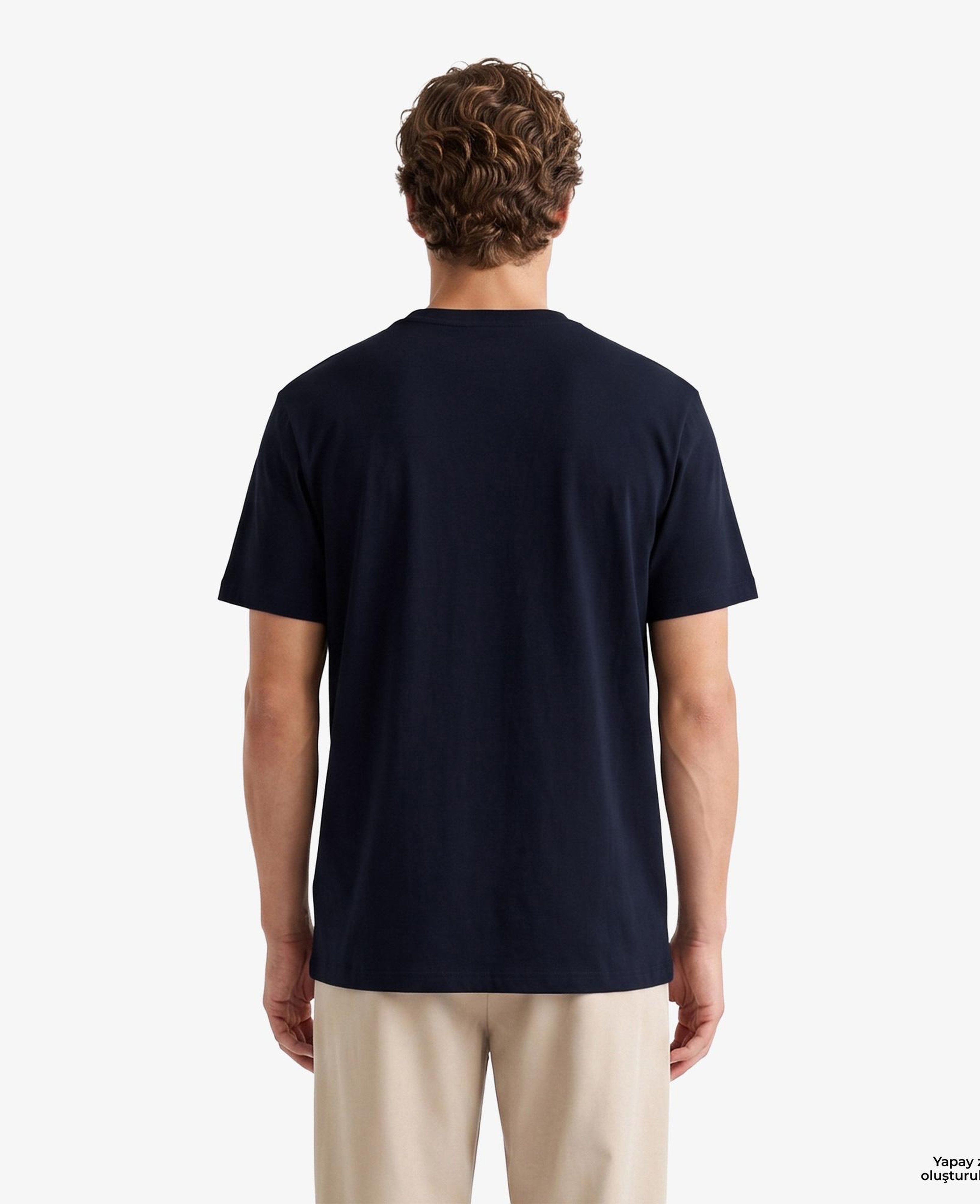Fred Perry Crew Neck Erkek Lacivert T-Shirt