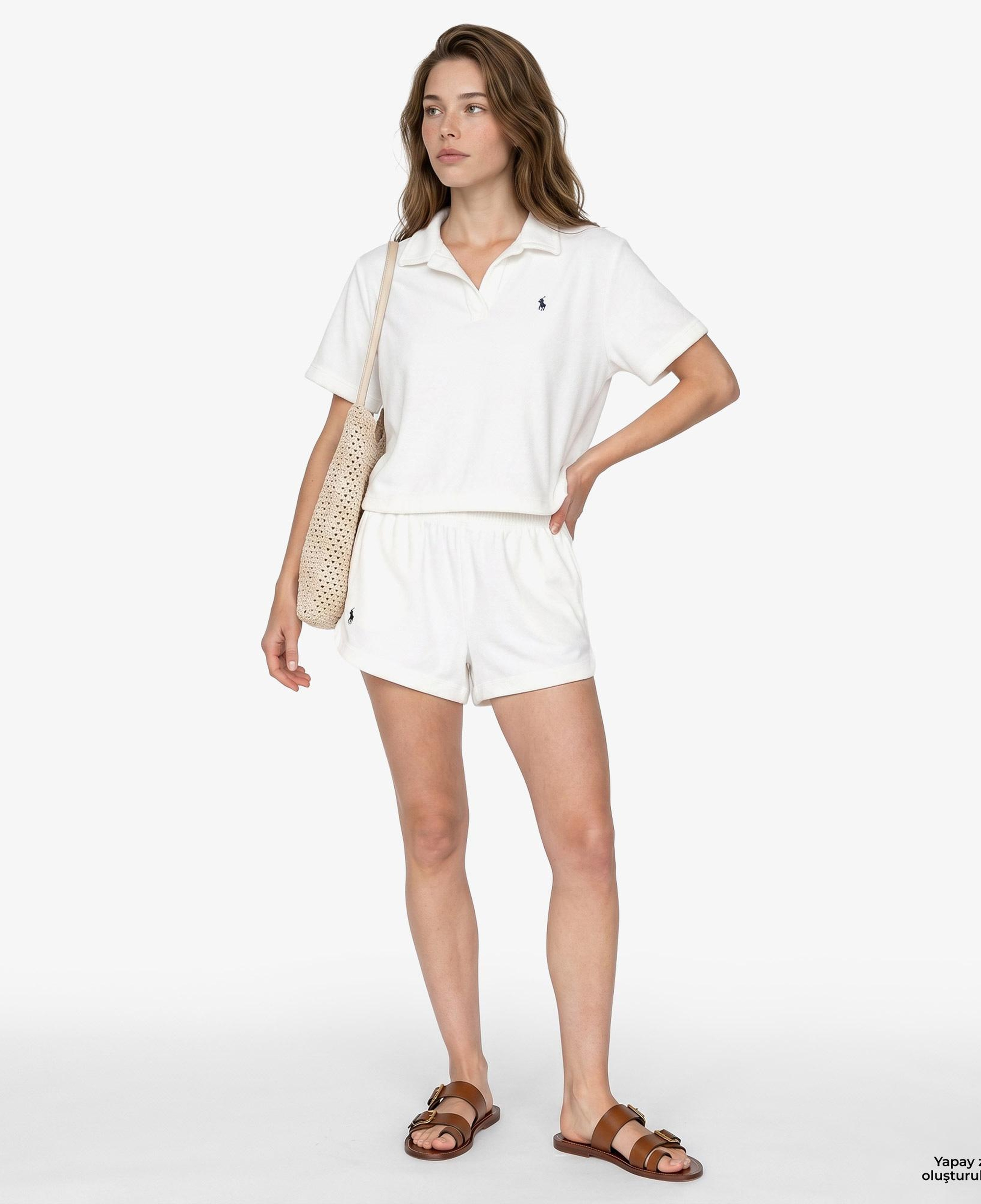 Polo Ralph Lauren Kadın Beyaz Eşofman Takımı