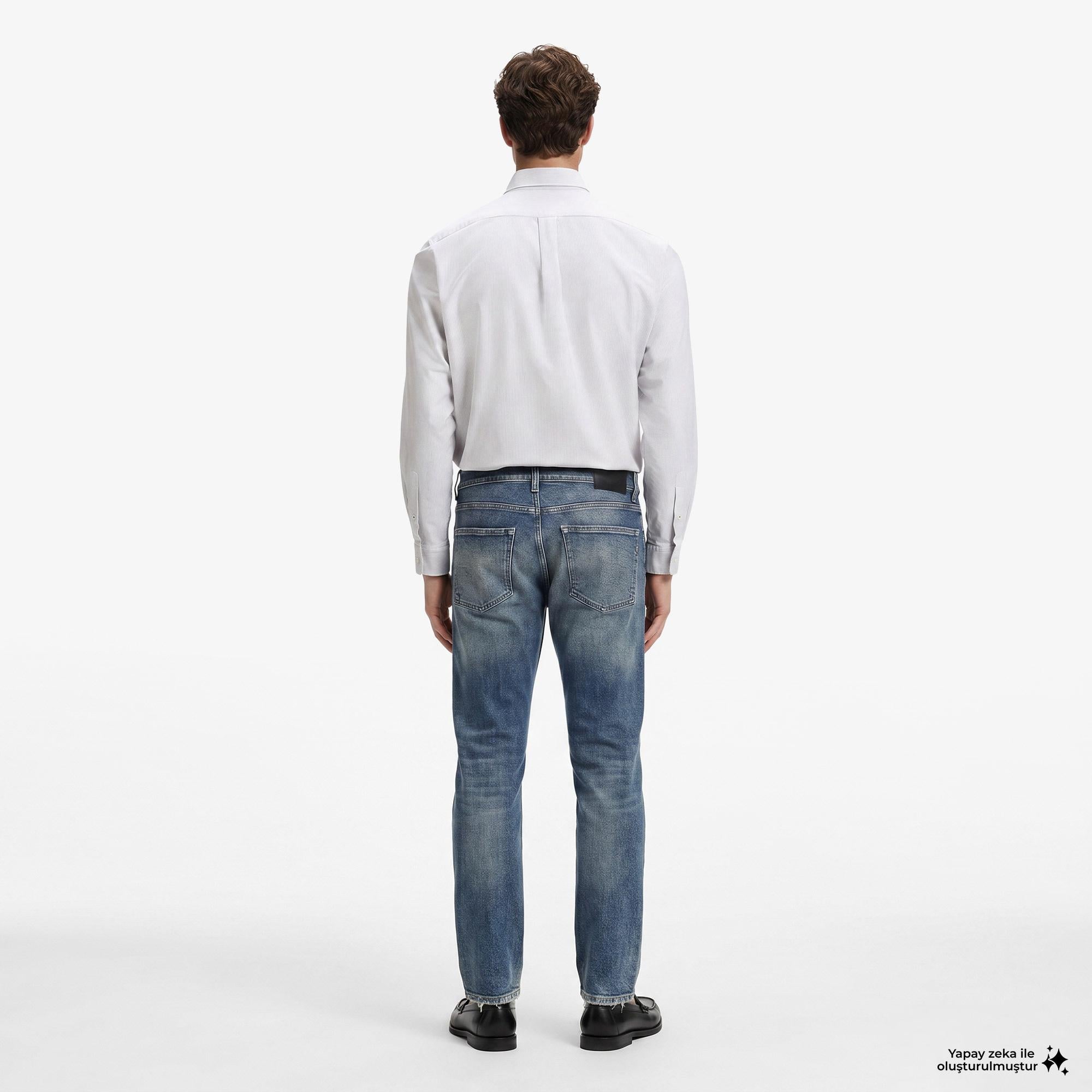 Boss Maine Erkek Mavi Jean