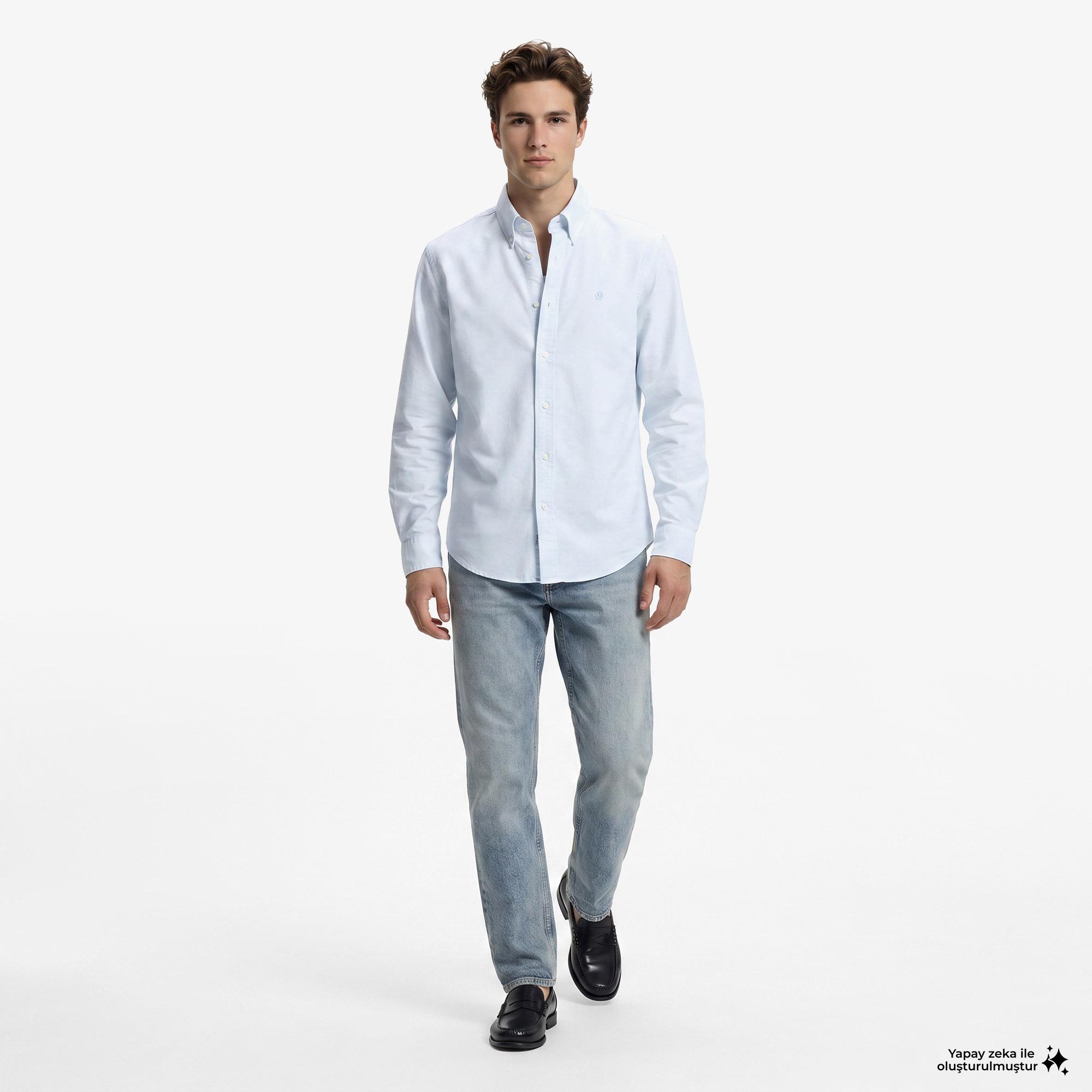 Boss Delaware Erkek Mavi Jean