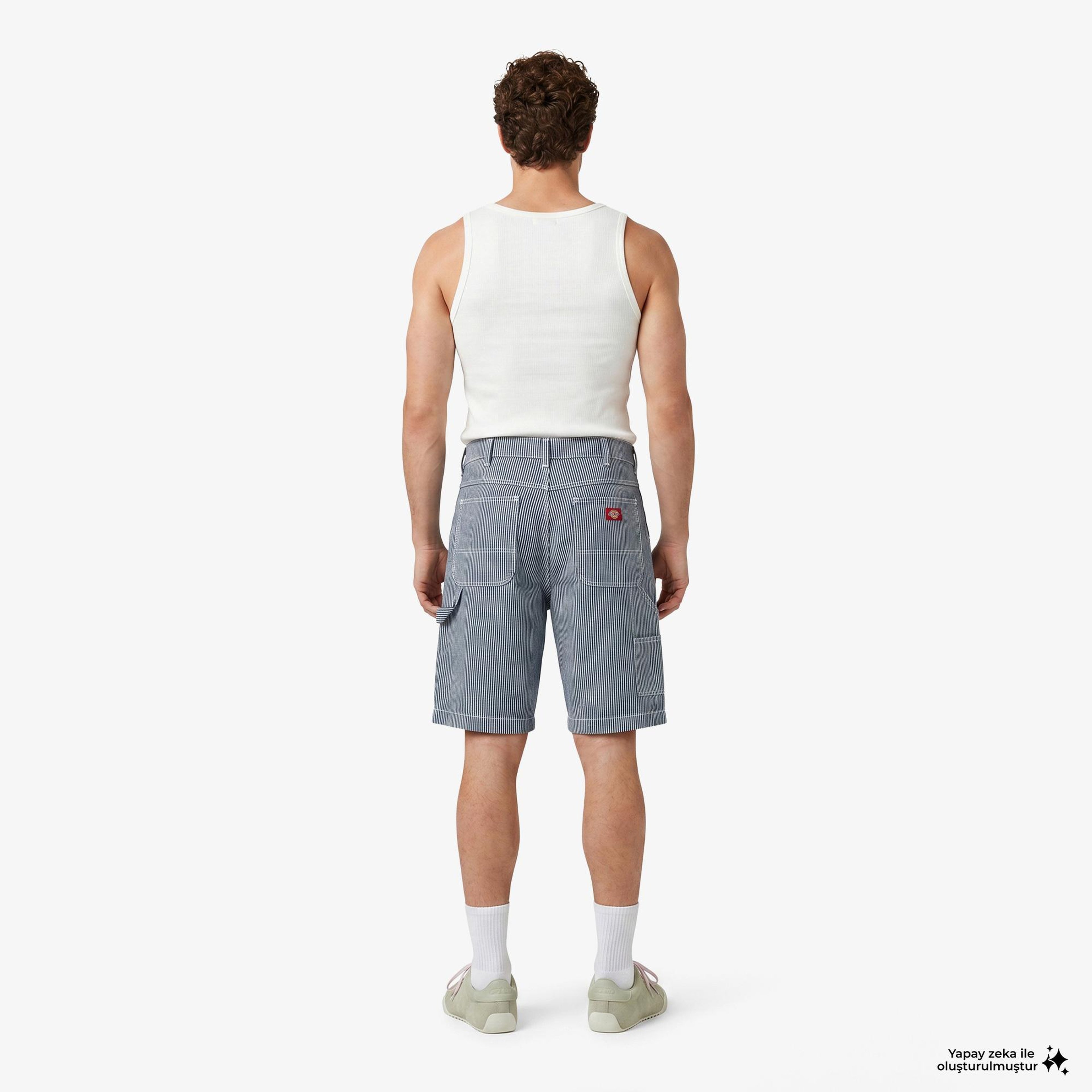 Dickies 11 Inch Hickory Carpenter Erkek Mavi Şort