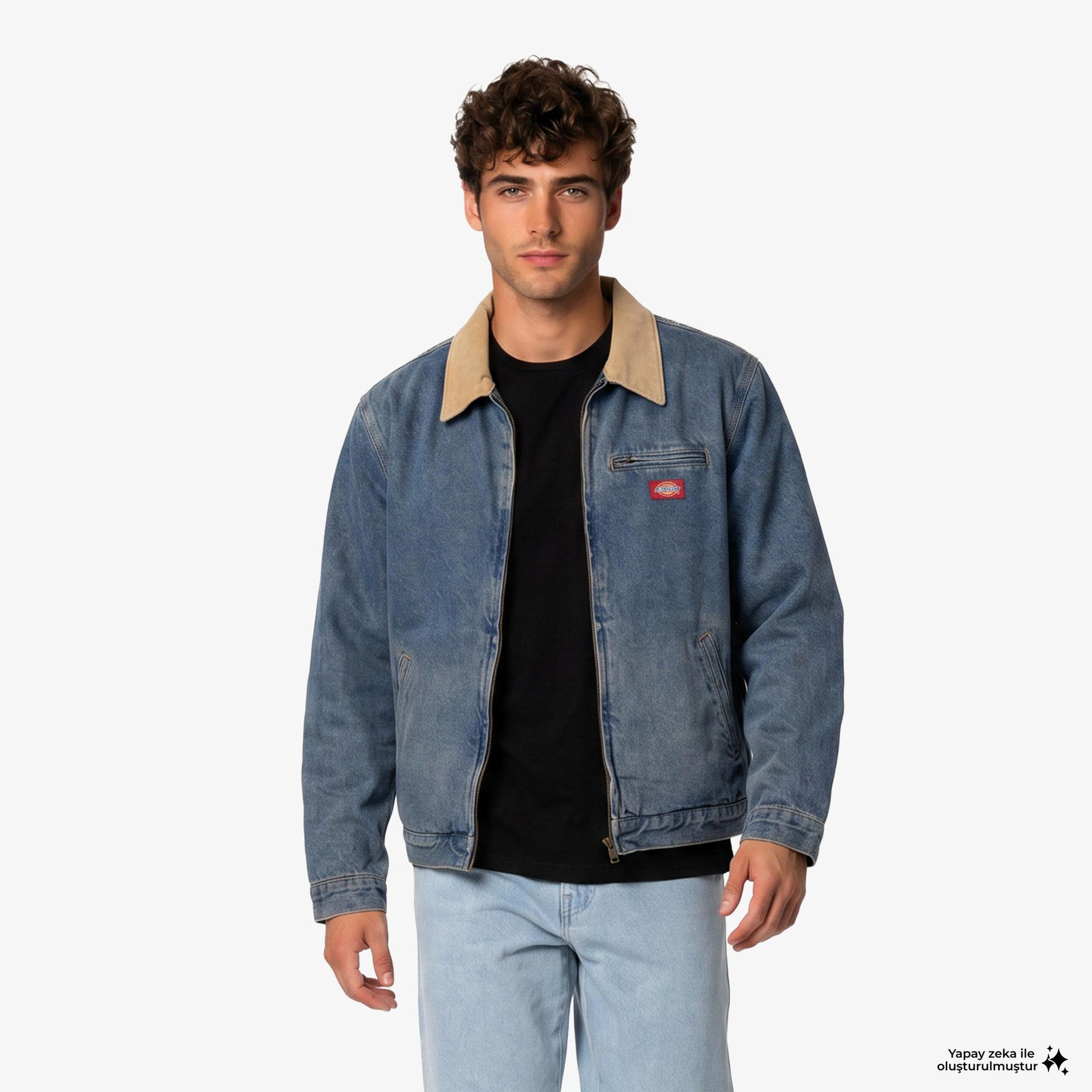 Dickies Denim Painter Erkek Mavi Ceket