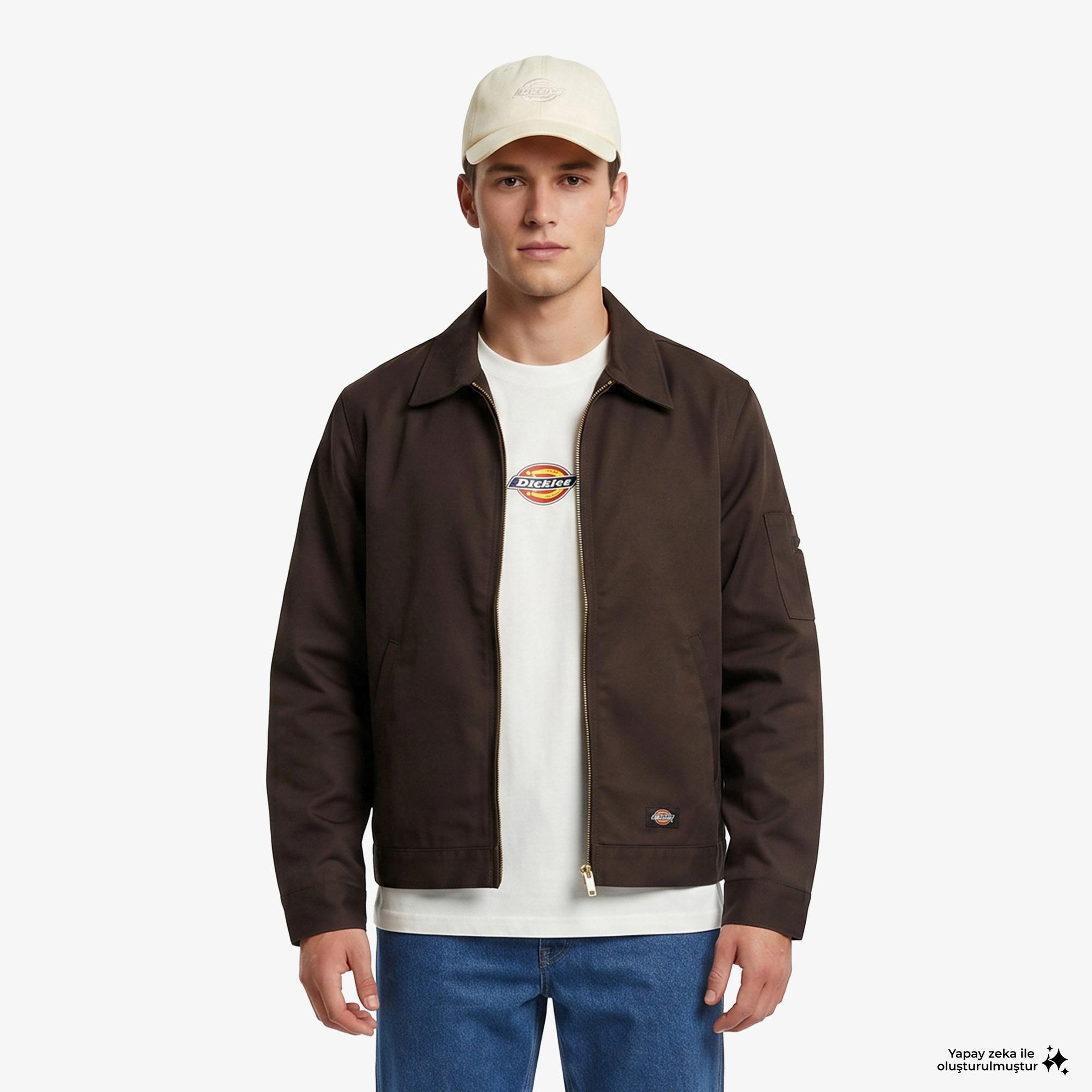 Dickies Unlined Eisenhower Erkek Kahverengi Ceket