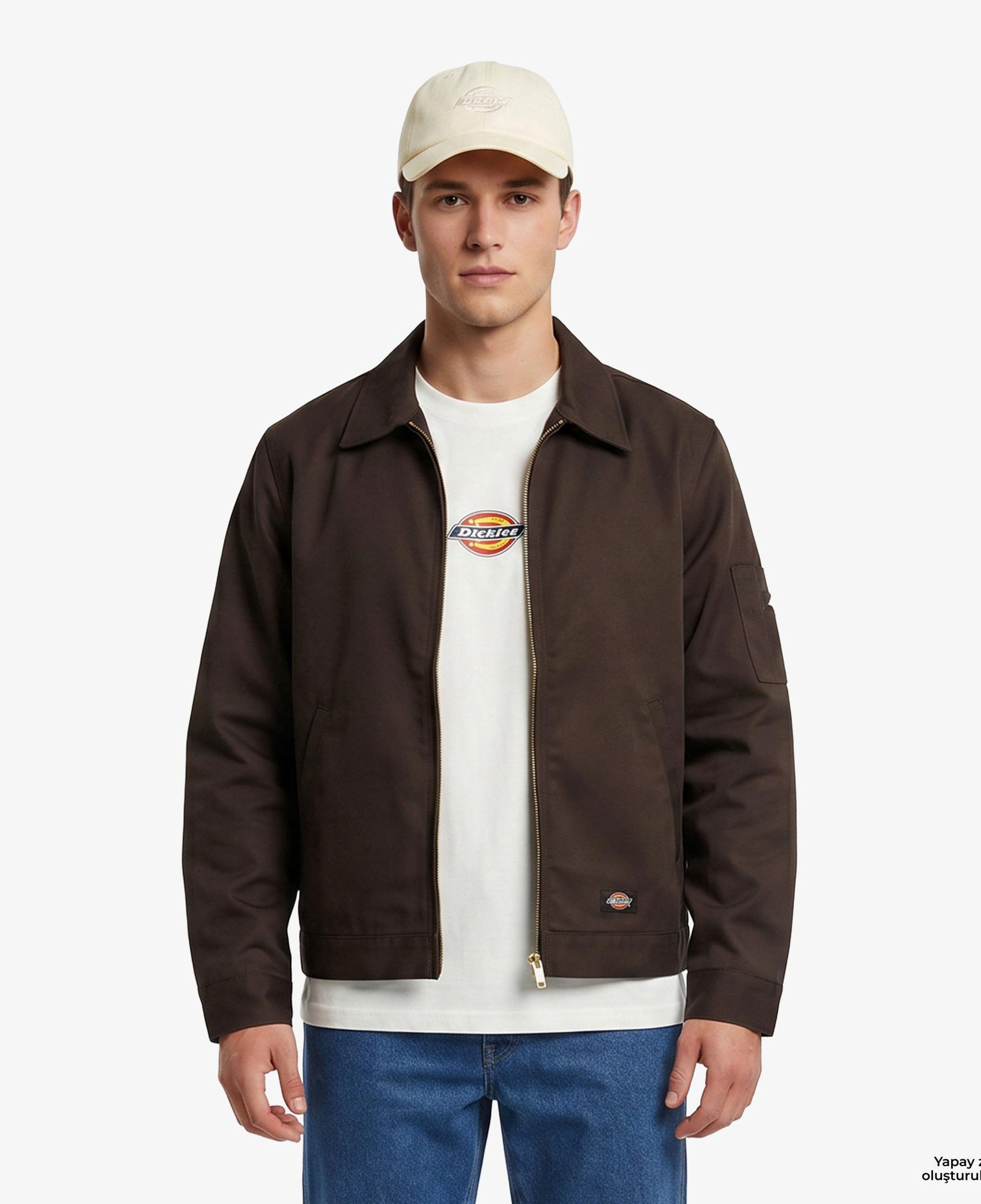 Dickies Unlined Eisenhower Erkek Kahverengi Ceket