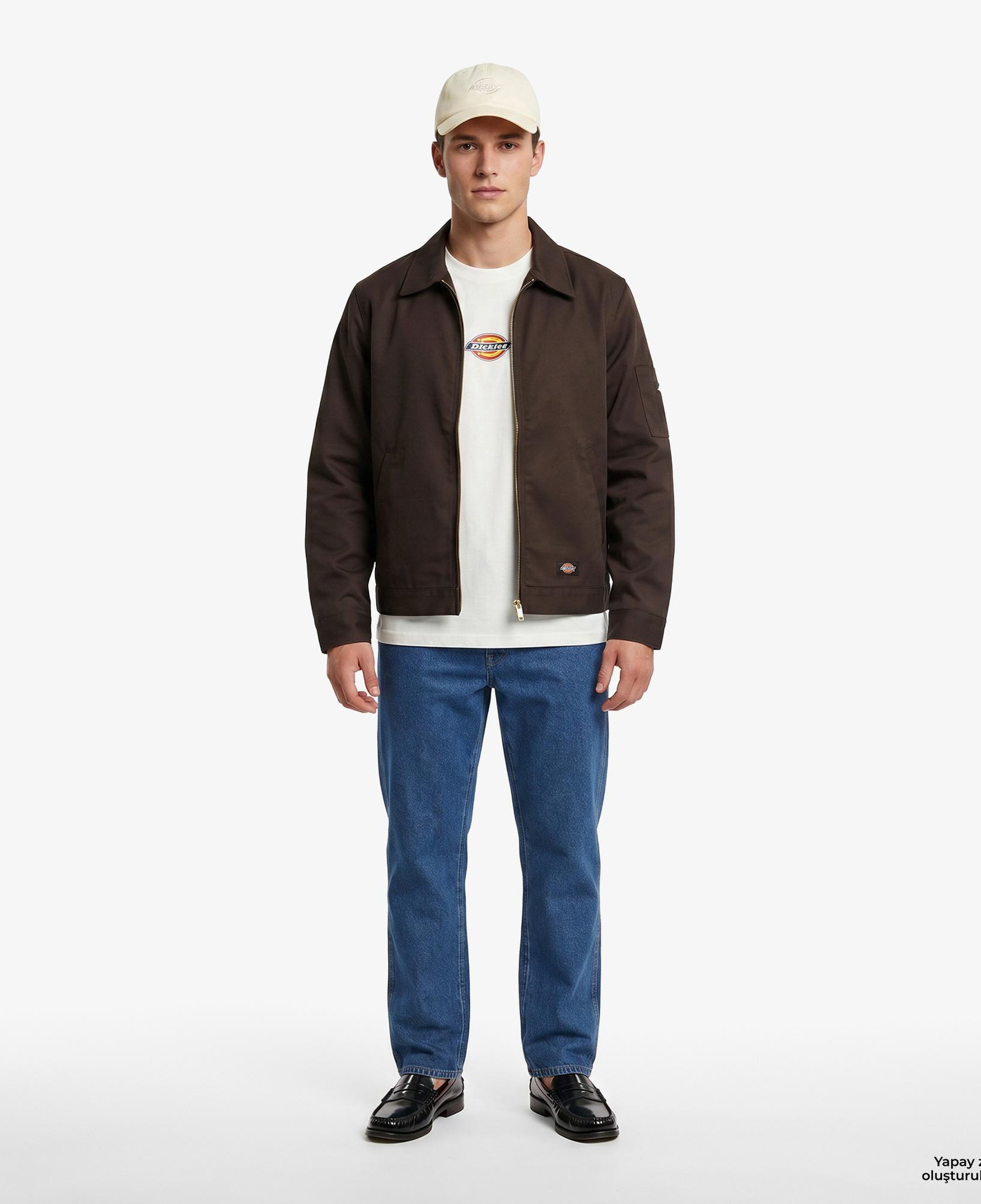 Dickies Unlined Eisenhower Erkek Kahverengi Ceket