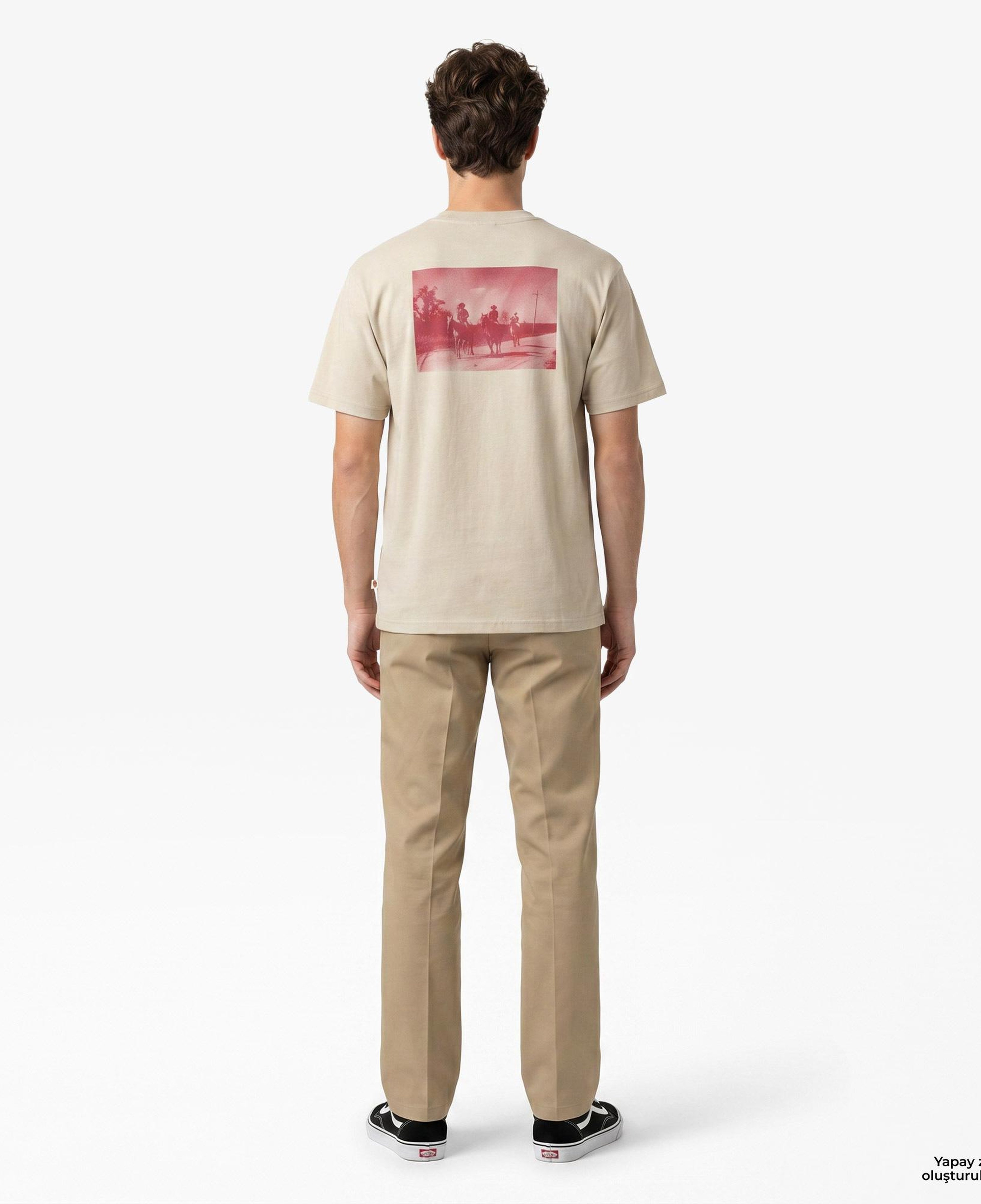 Dickies Millville Erkek Bej T-Shirt