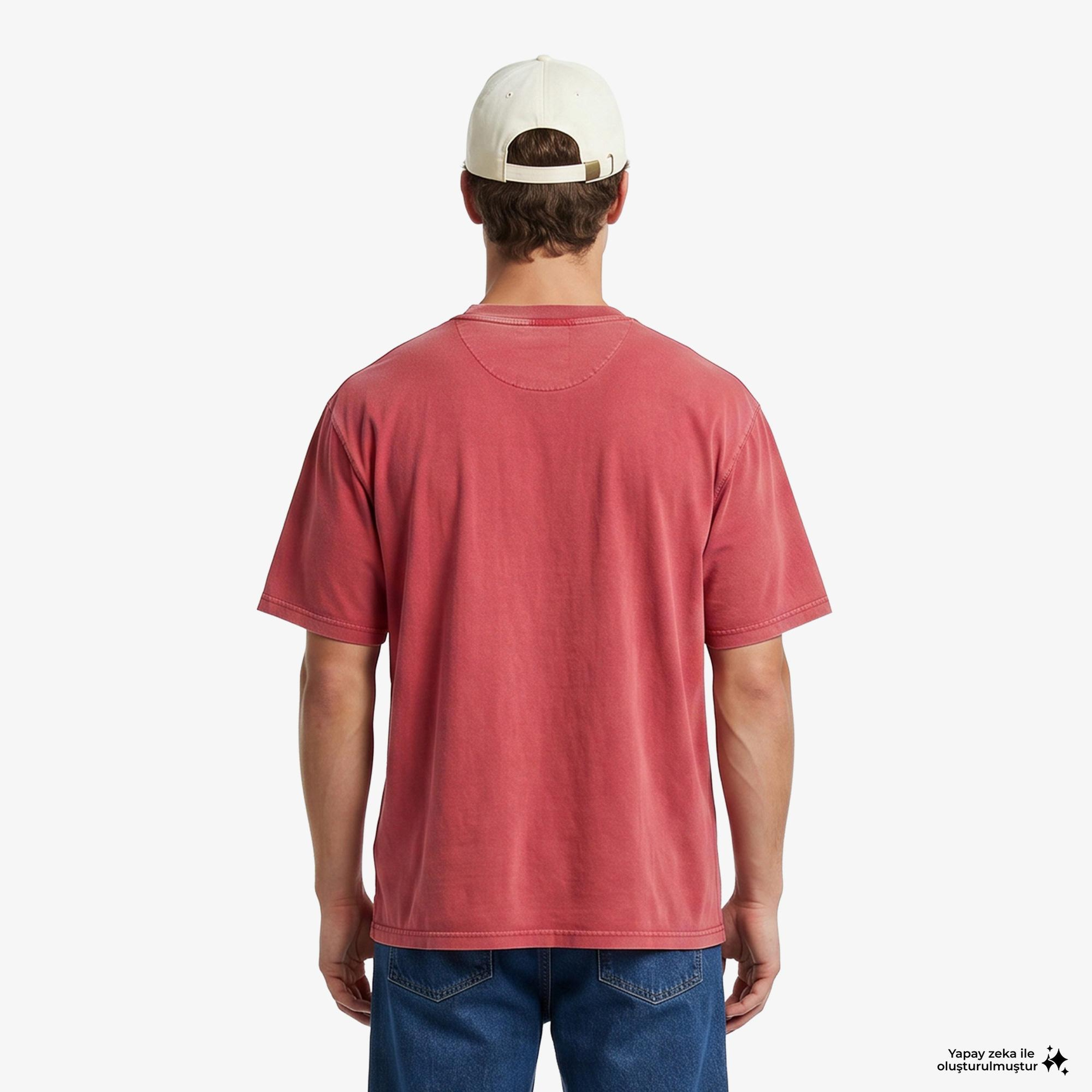 Dickies Plentywood Erkek Kırmızı T-Shirt