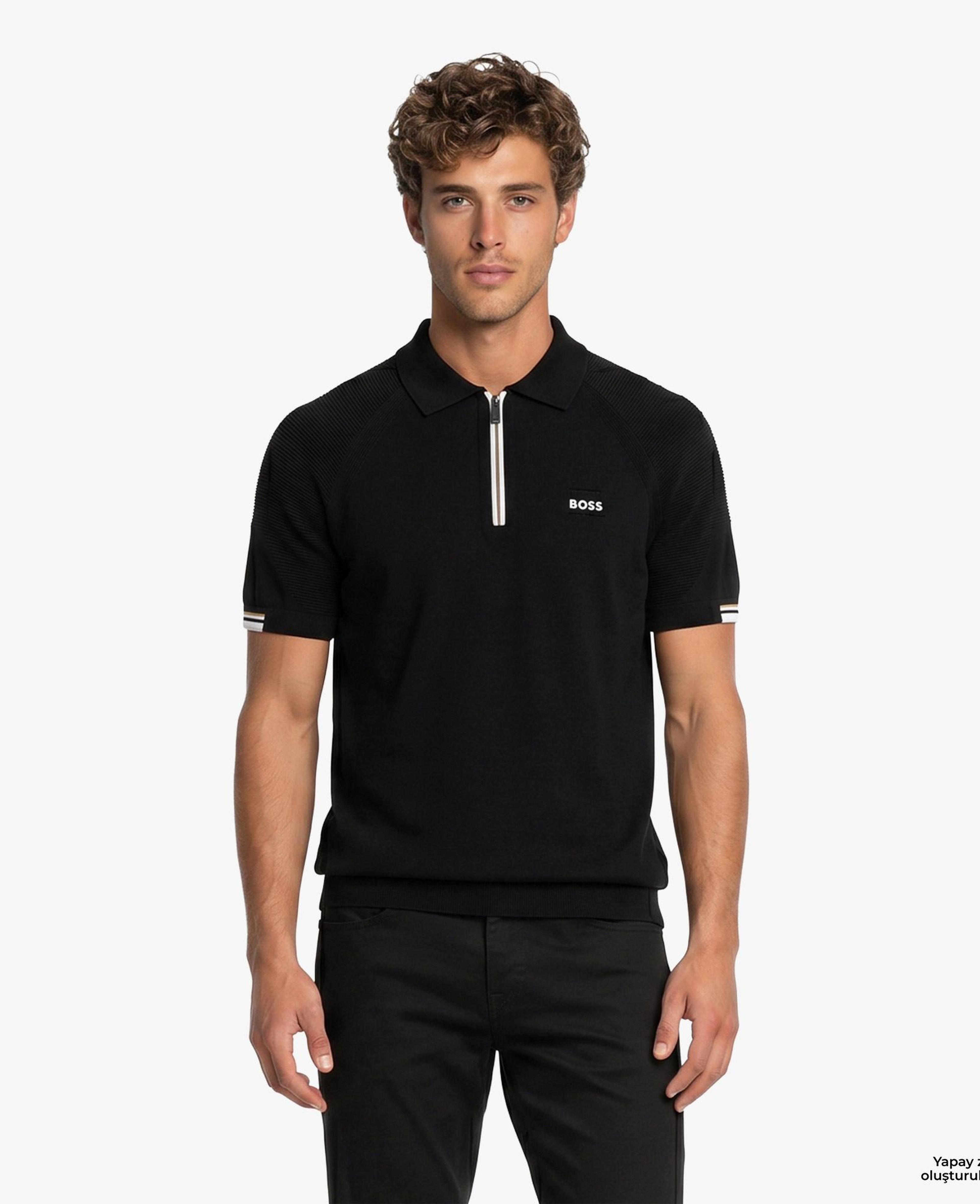 Boss Erkek Siyah Sweatshirt