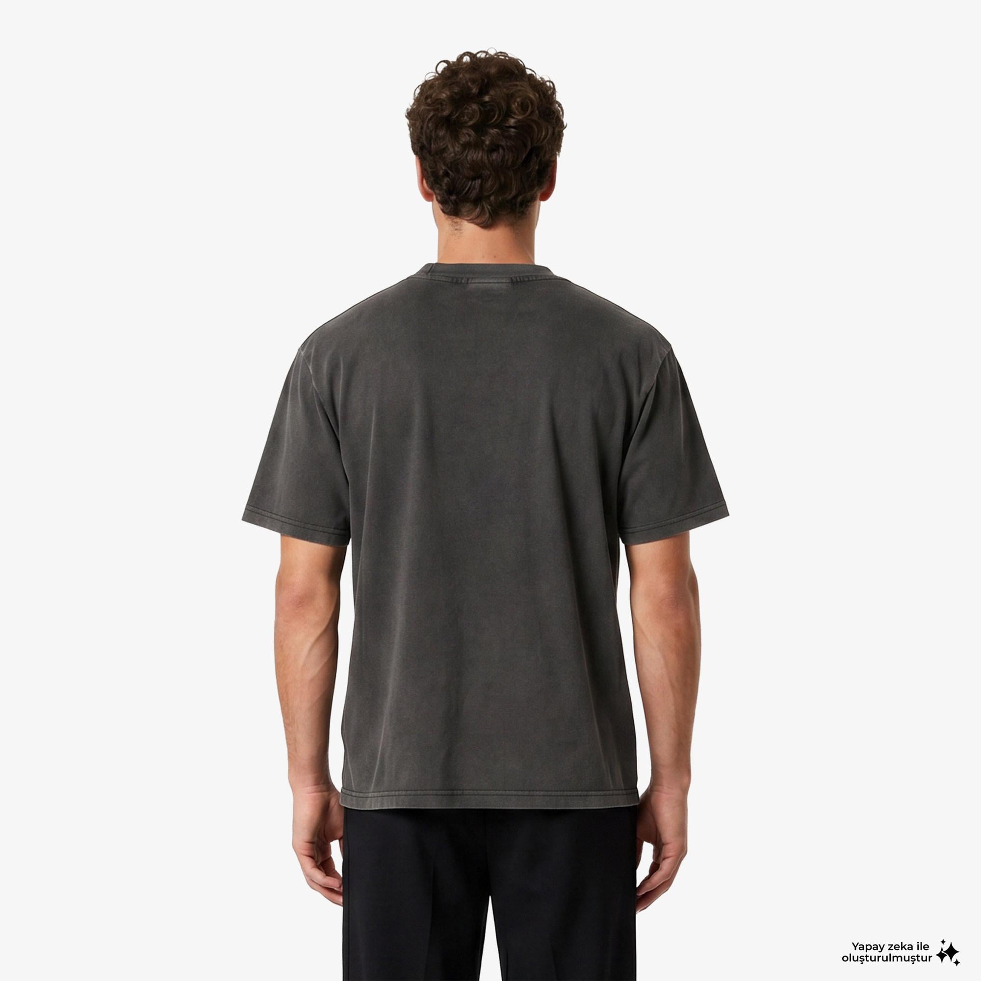 Market Ballin Bobcat Erkek Siyah T-Shirt