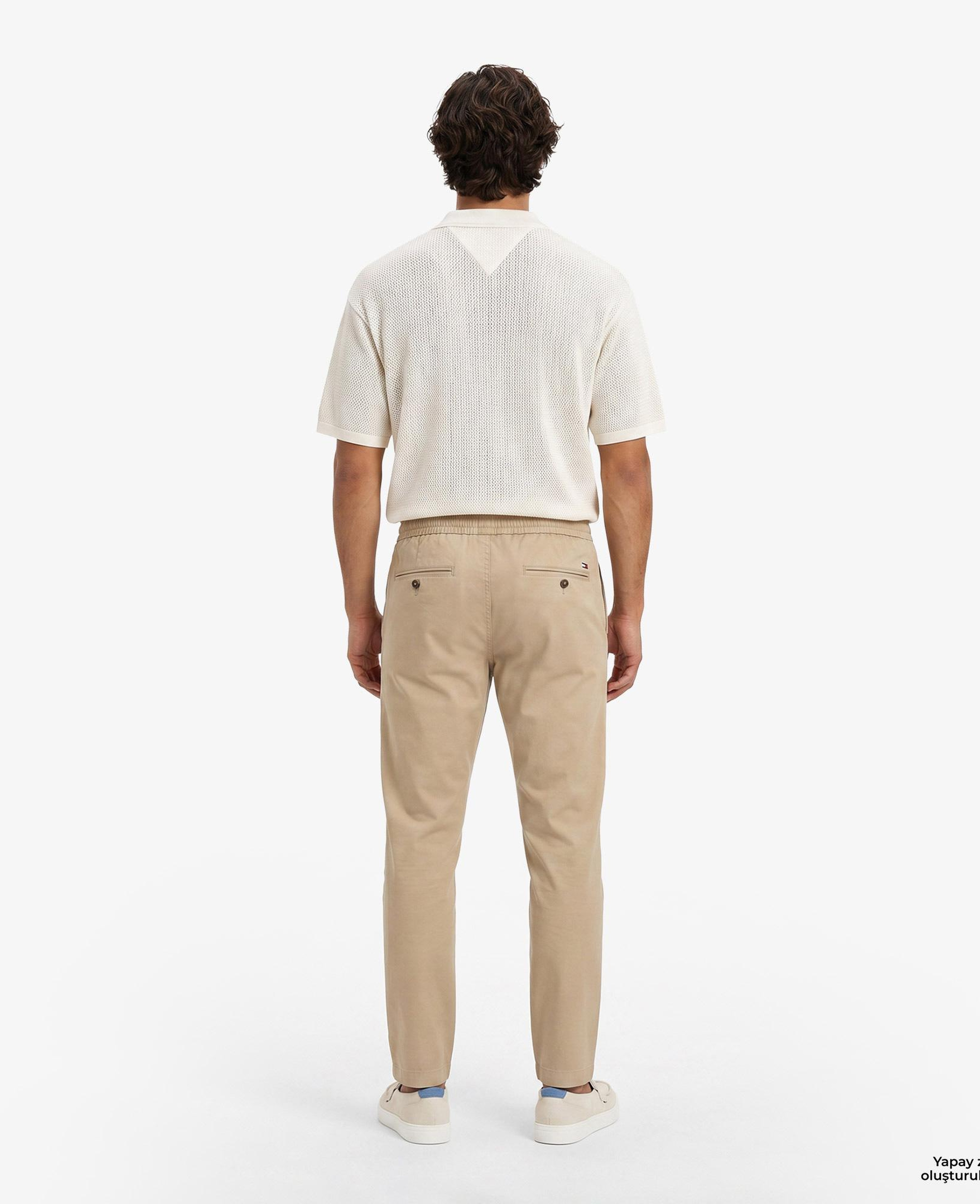 Tommy Hilfiger Erkek Bej Pantolon