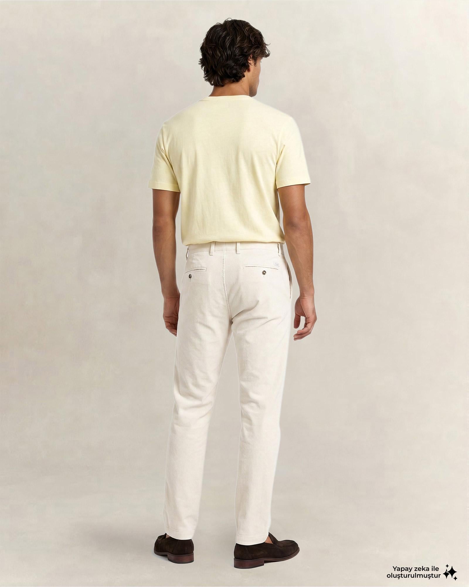 GANT Erkek Bej Regular Fit Pantolon