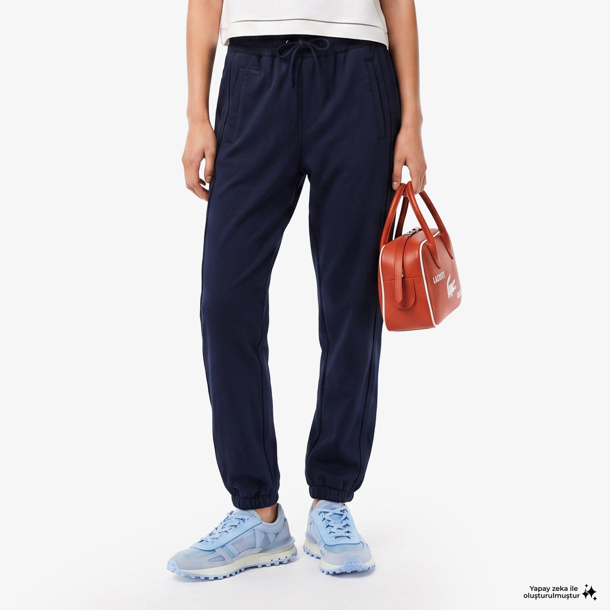 Lacoste Kadın Mavi Pantolon
