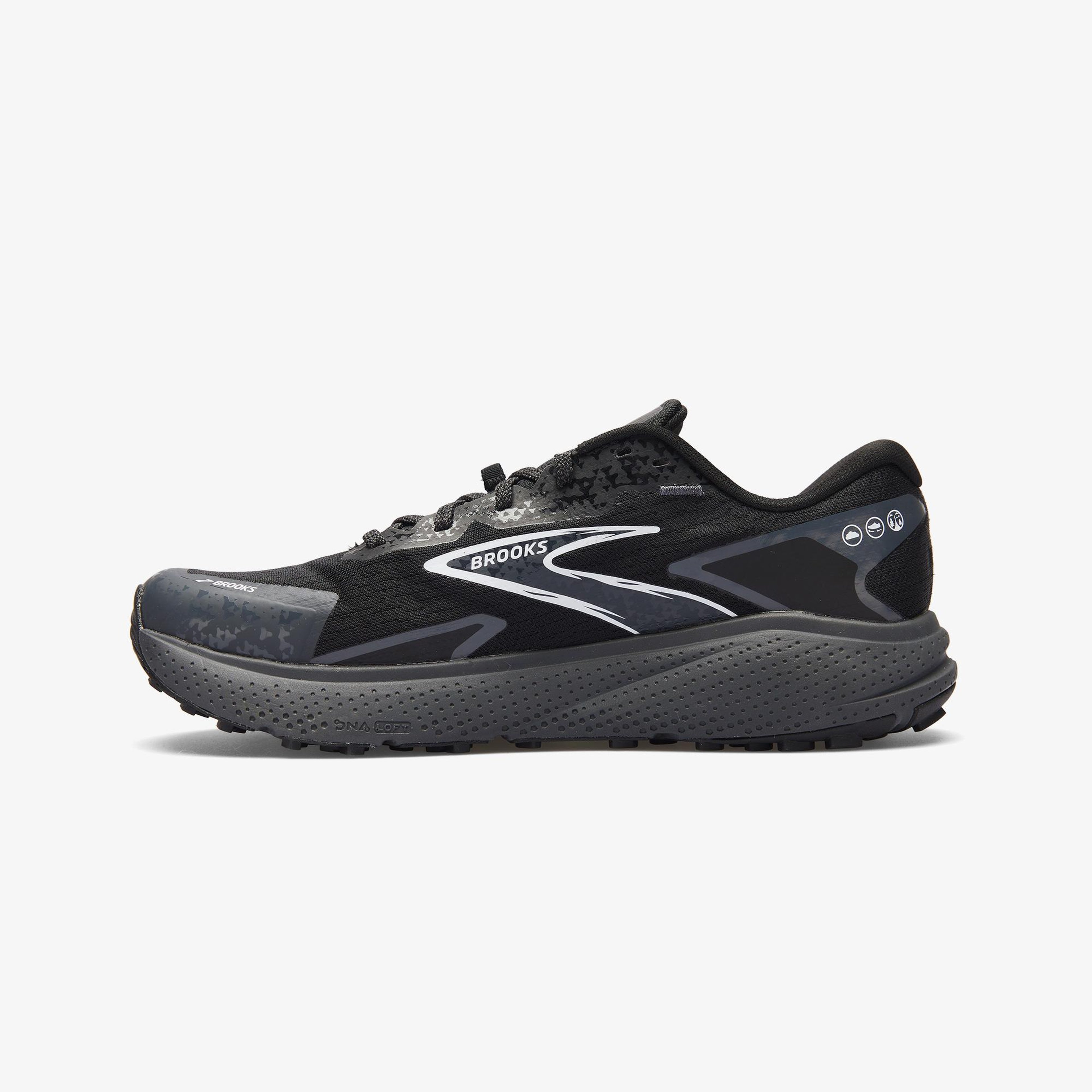 Brooks Divide 5 Erkek Siyah Koşu Ayakkabısı