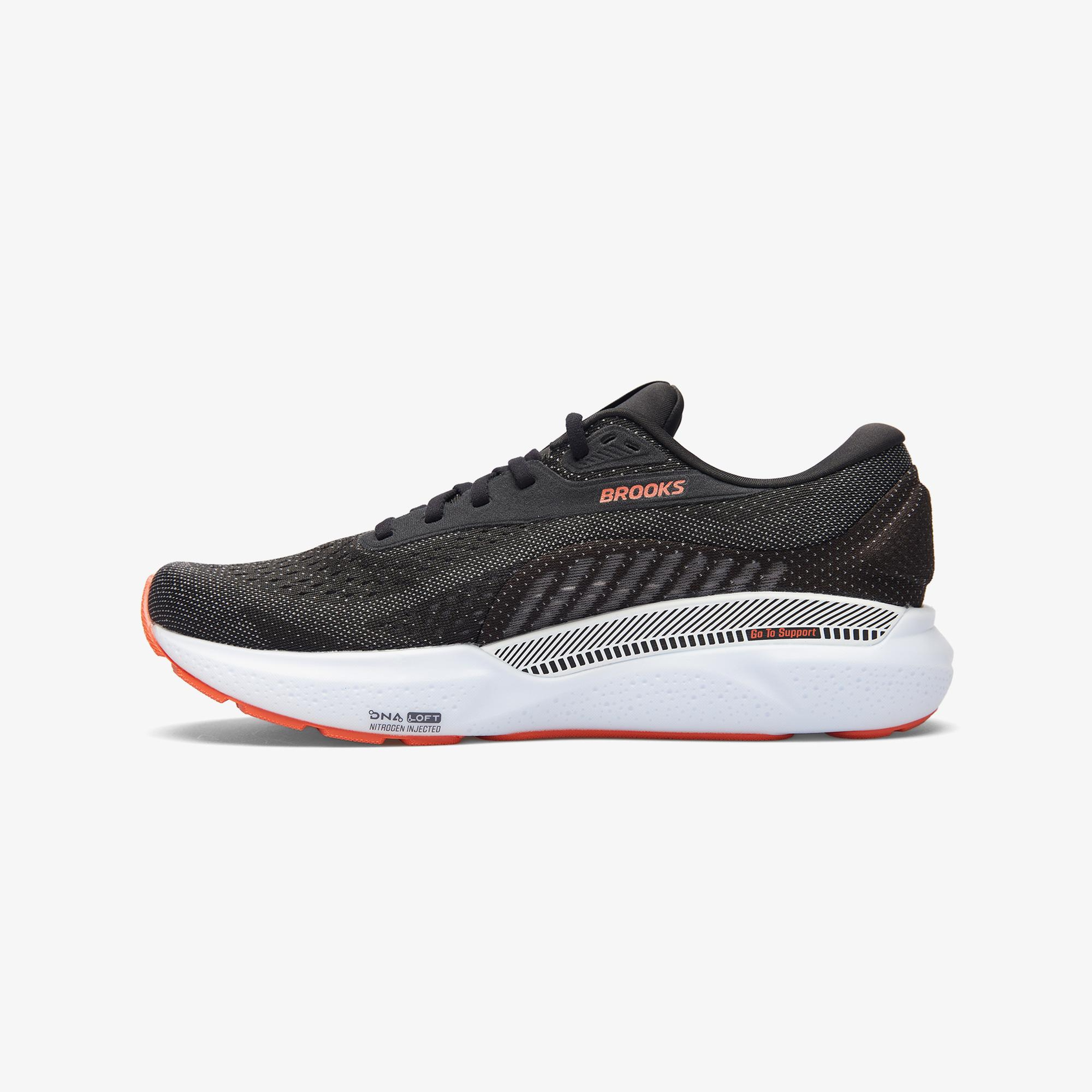 Brooks Adrenaline GTS 24 Erkek Siyah/Gri Koşu Ayakkabısı