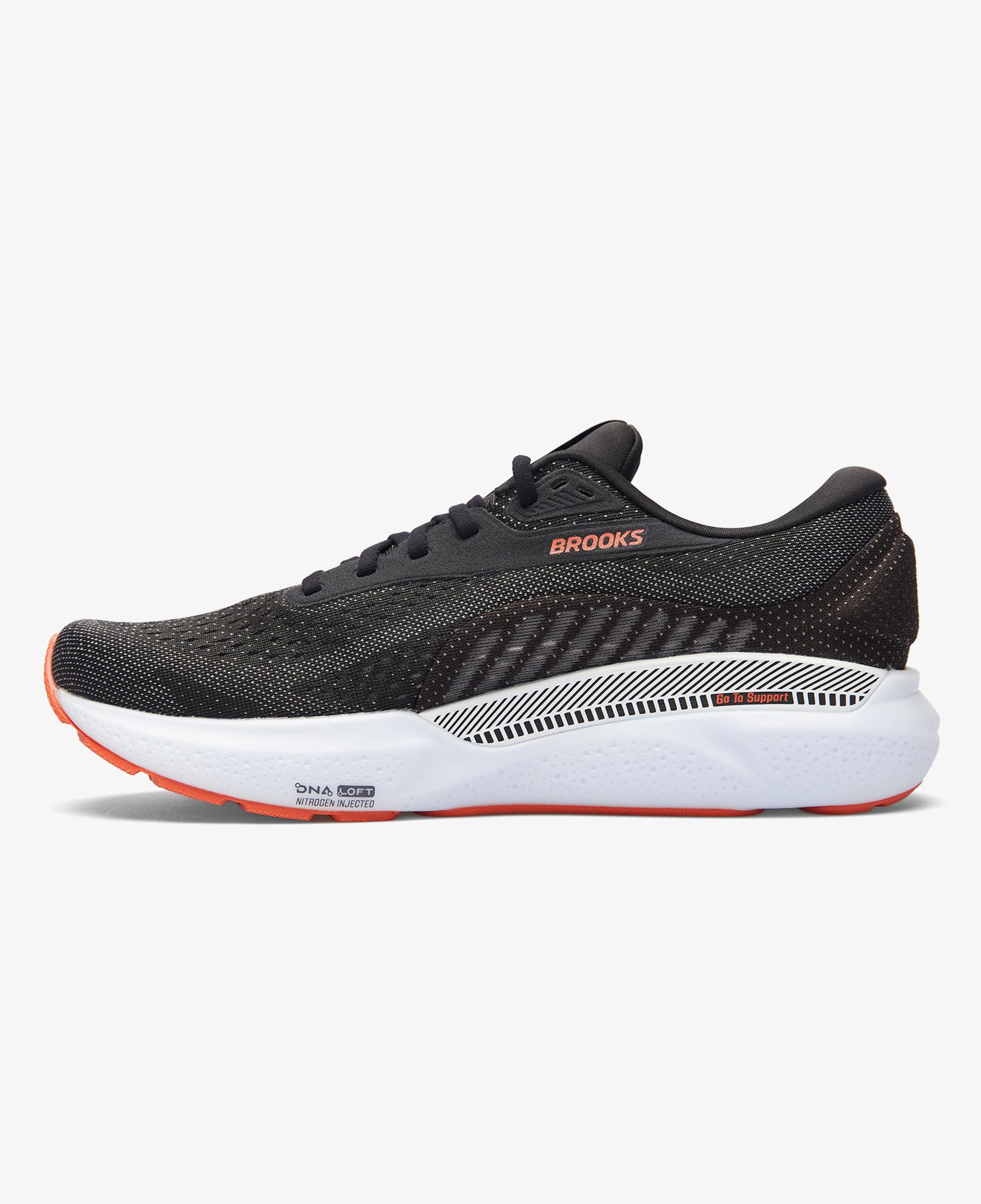 Brooks Adrenaline GTS 24 Erkek Siyah/Gri Koşu Ayakkabısı
