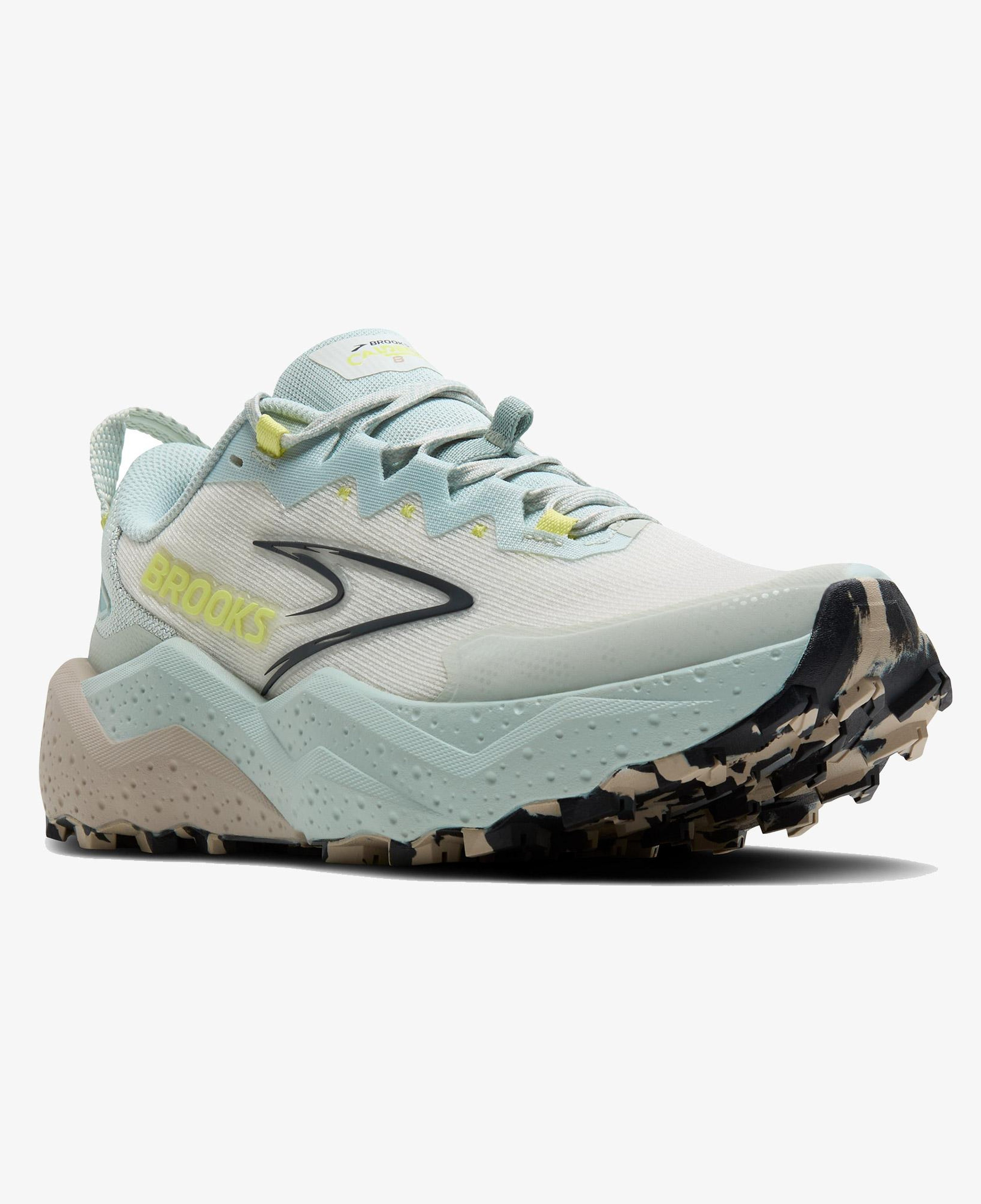 Brooks Caldera 8 Kadın Beyaz Koşu Ayakkabısı