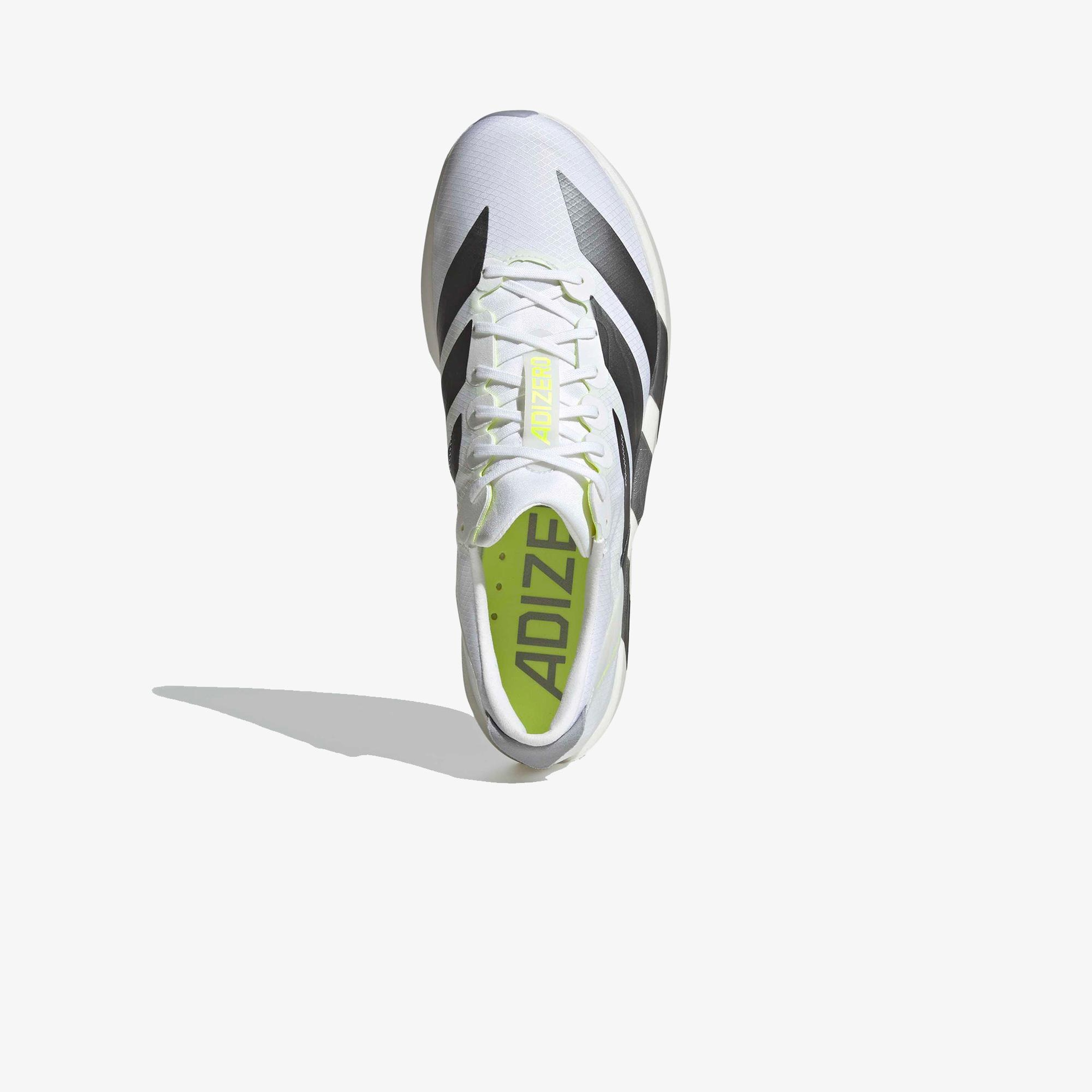 adidas Adizero Adios 9 Erkek Beyaz Koşu Ayakkabısı