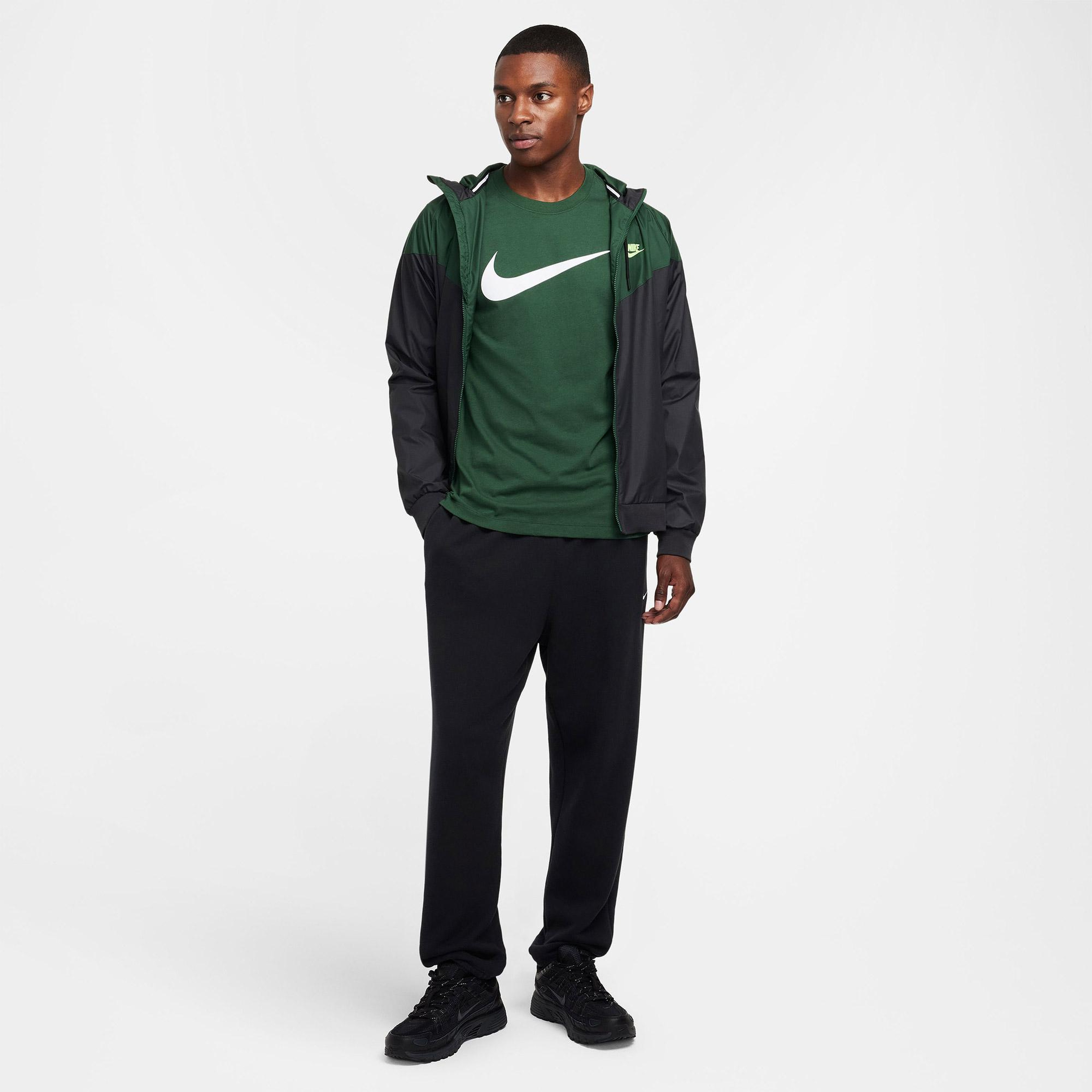 Nike Sportswear Swoosh Erkek Yeşil T-Shirt