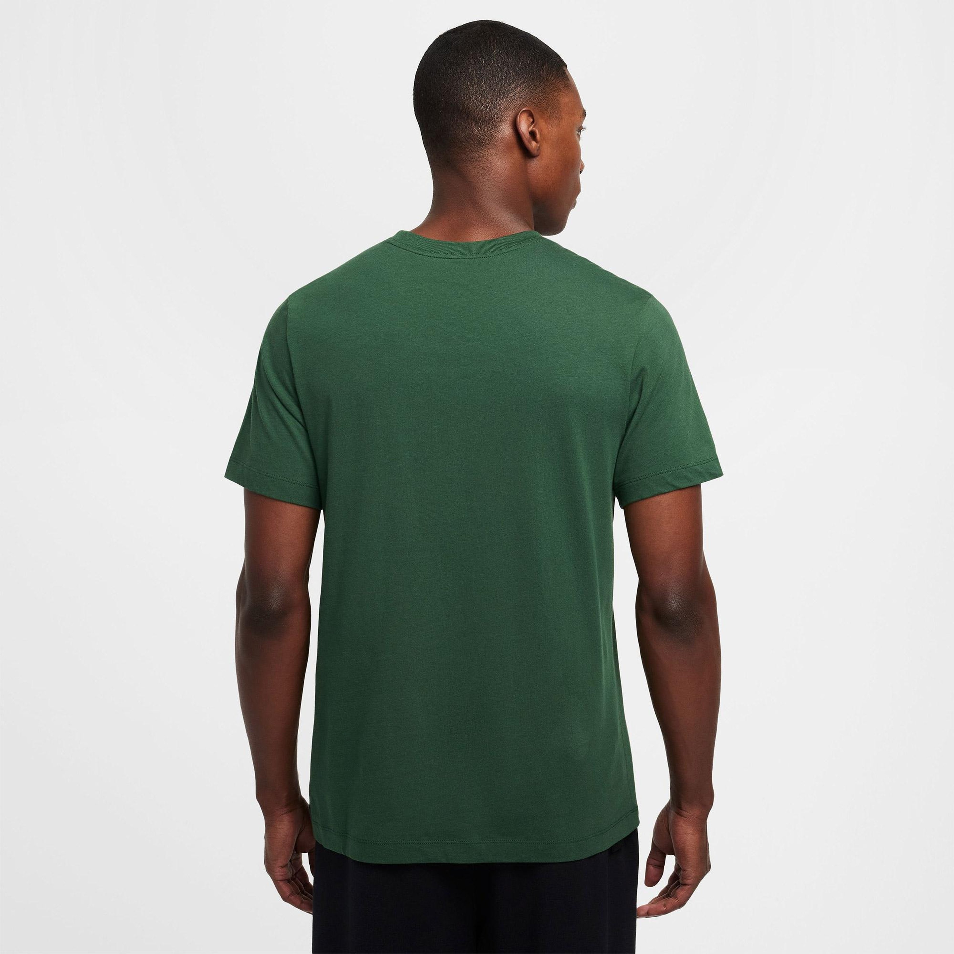 Nike Sportswear Swoosh Erkek Yeşil T-Shirt