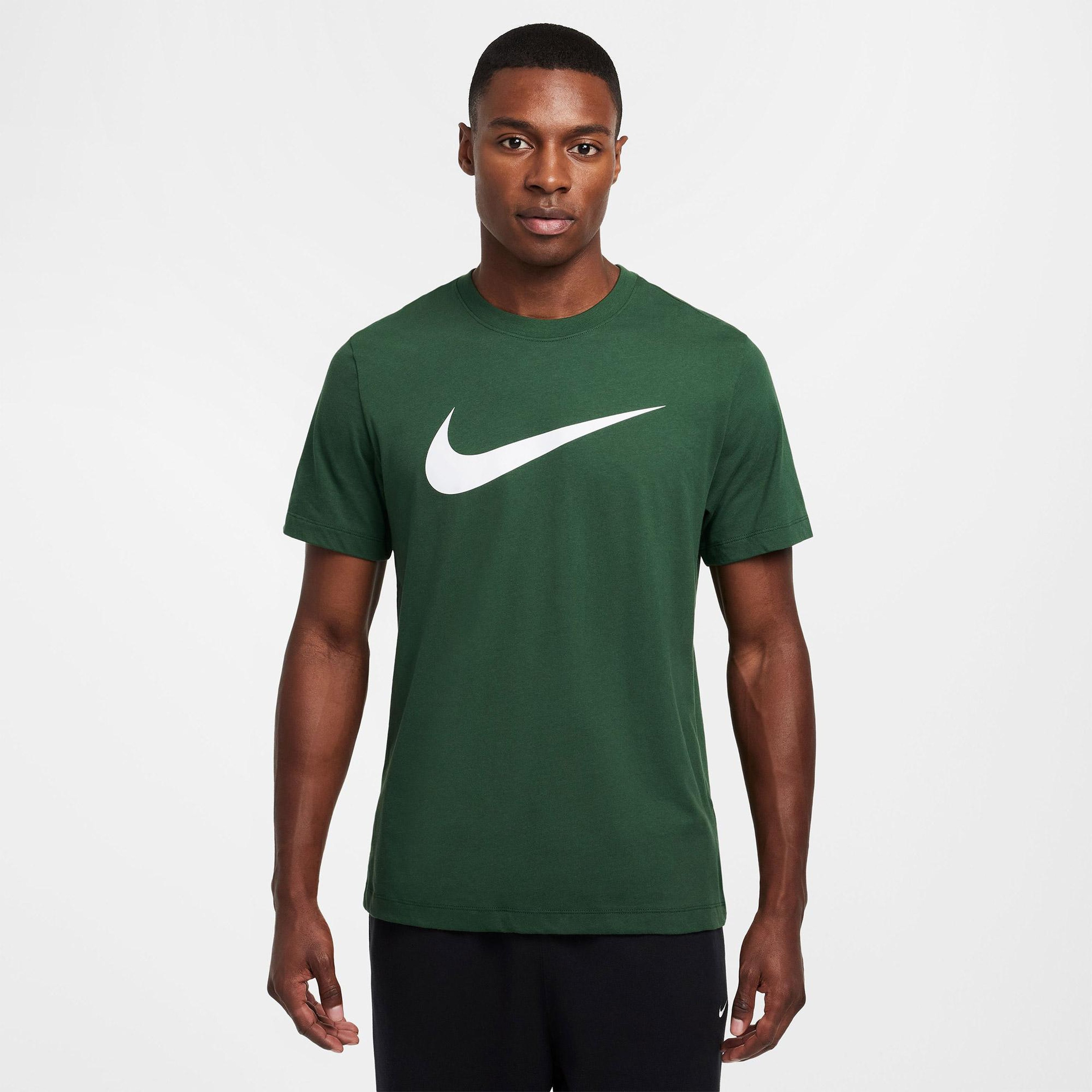 Nike Sportswear Swoosh Erkek Yeşil T-Shirt