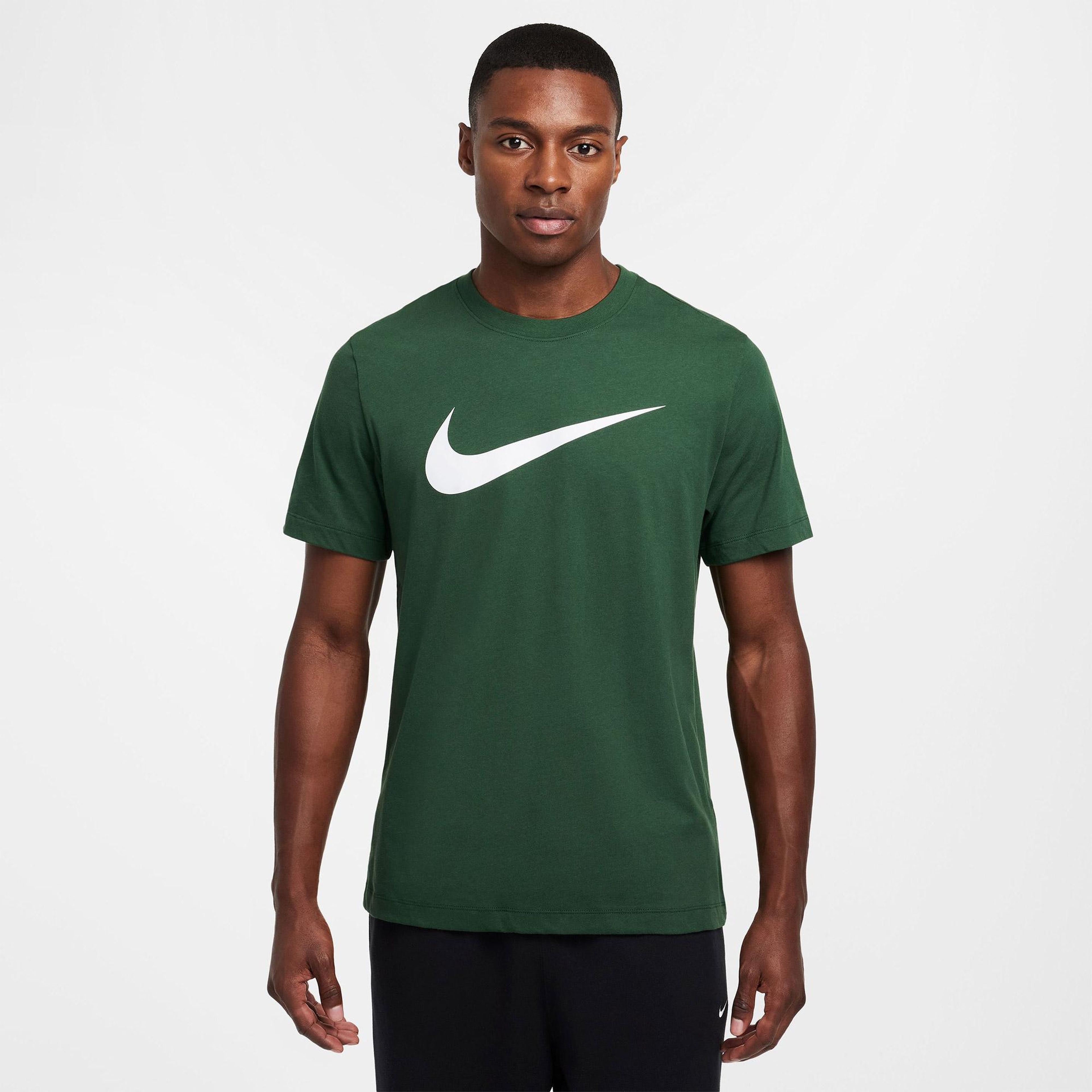Nike Sportswear Swoosh Erkek Yeşil T-Shirt