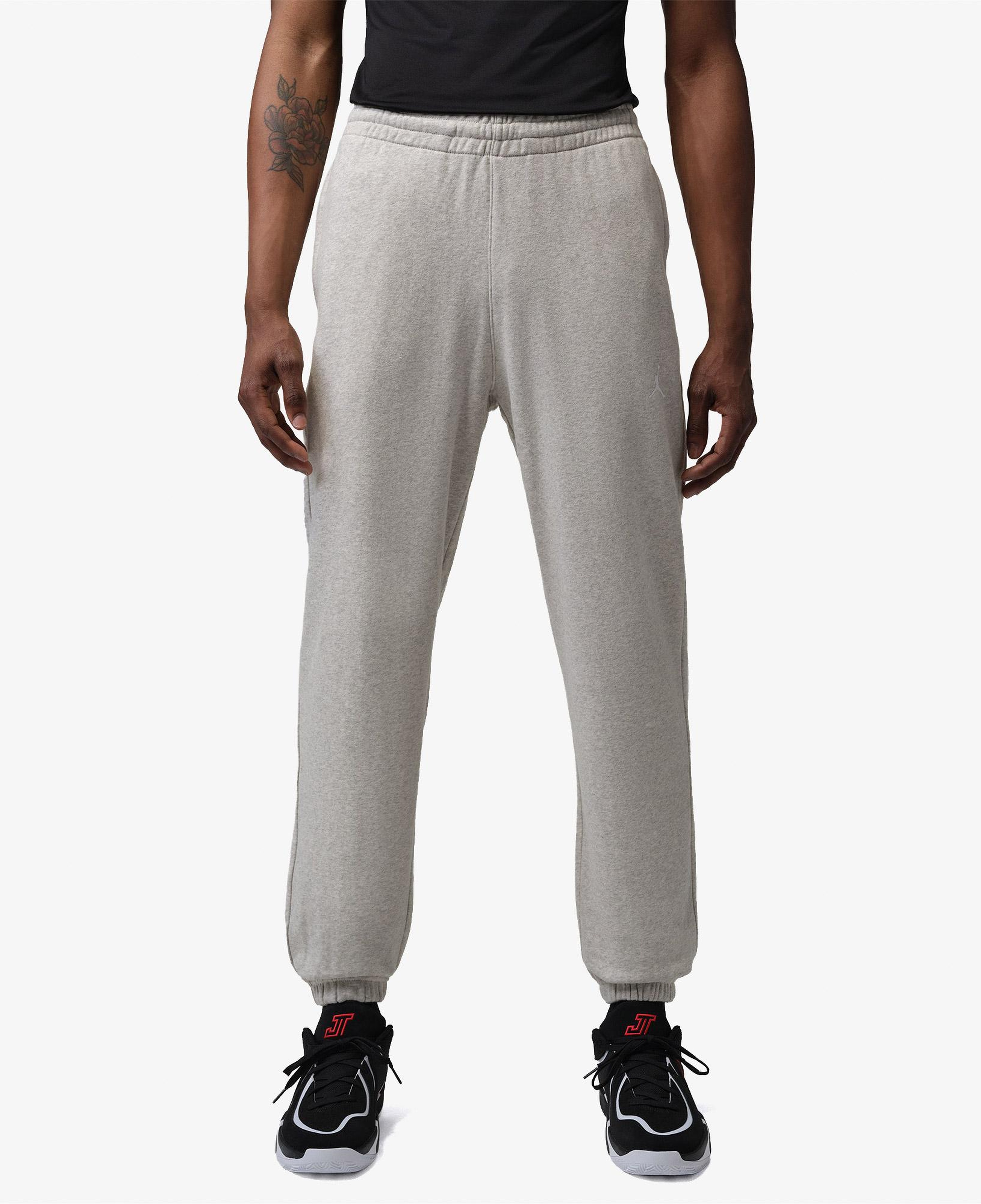 Jordan Dri-Fit Sport Crossover Fleece Erkek Gri Eşofman Altı