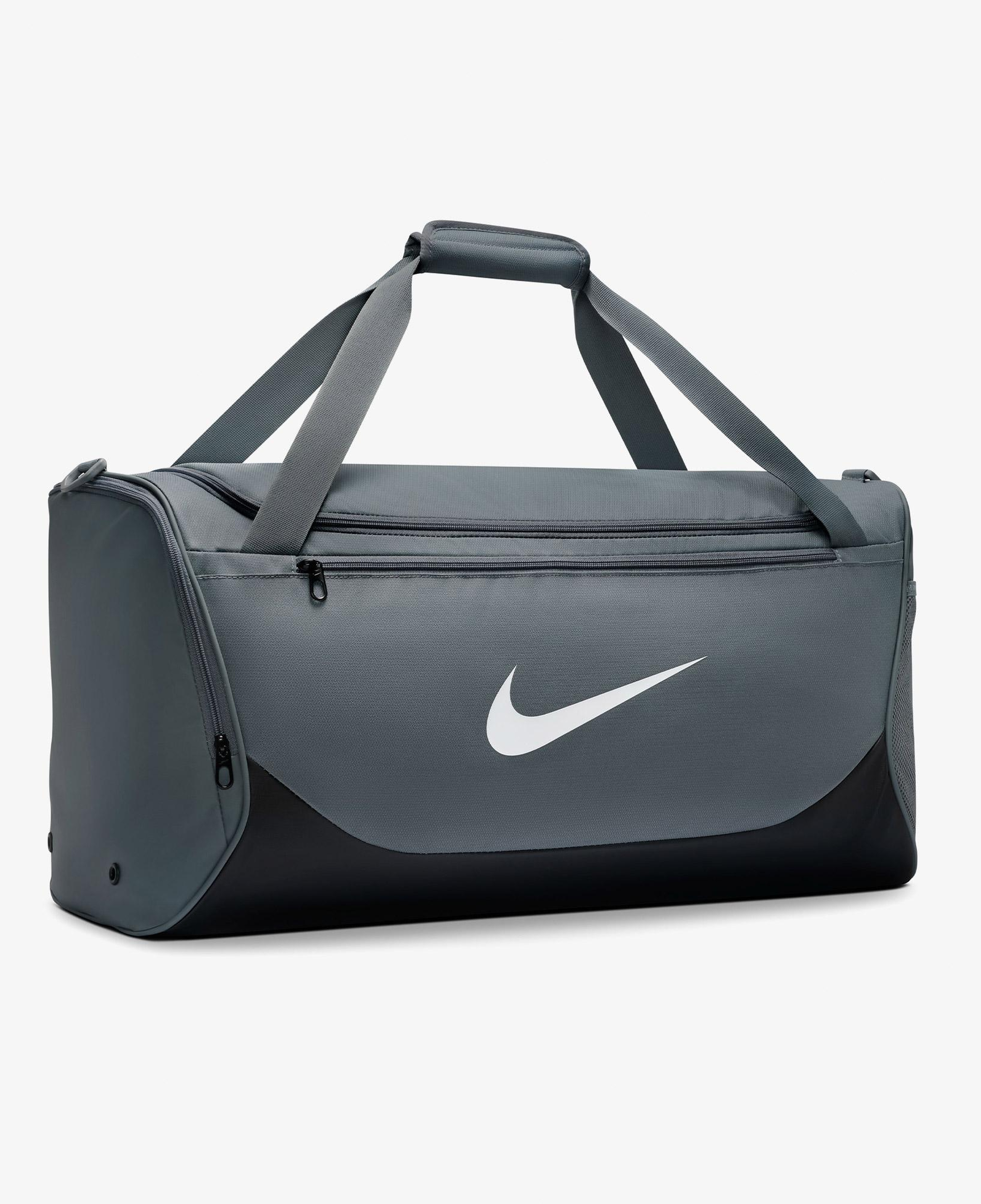 Nike Brasilia X Unisex Gri Spor Çantası