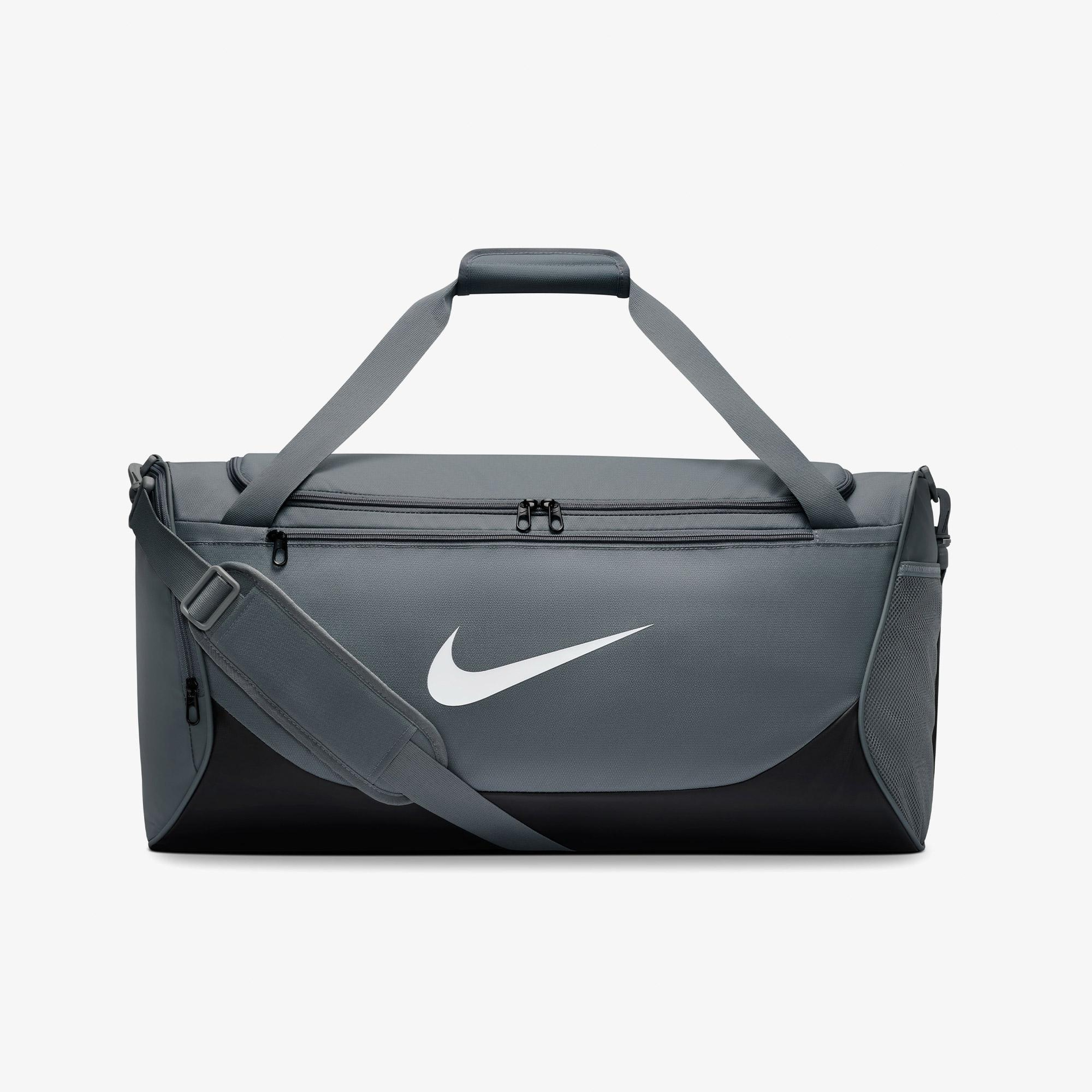 Nike Brasilia X Unisex Gri Spor Çantası