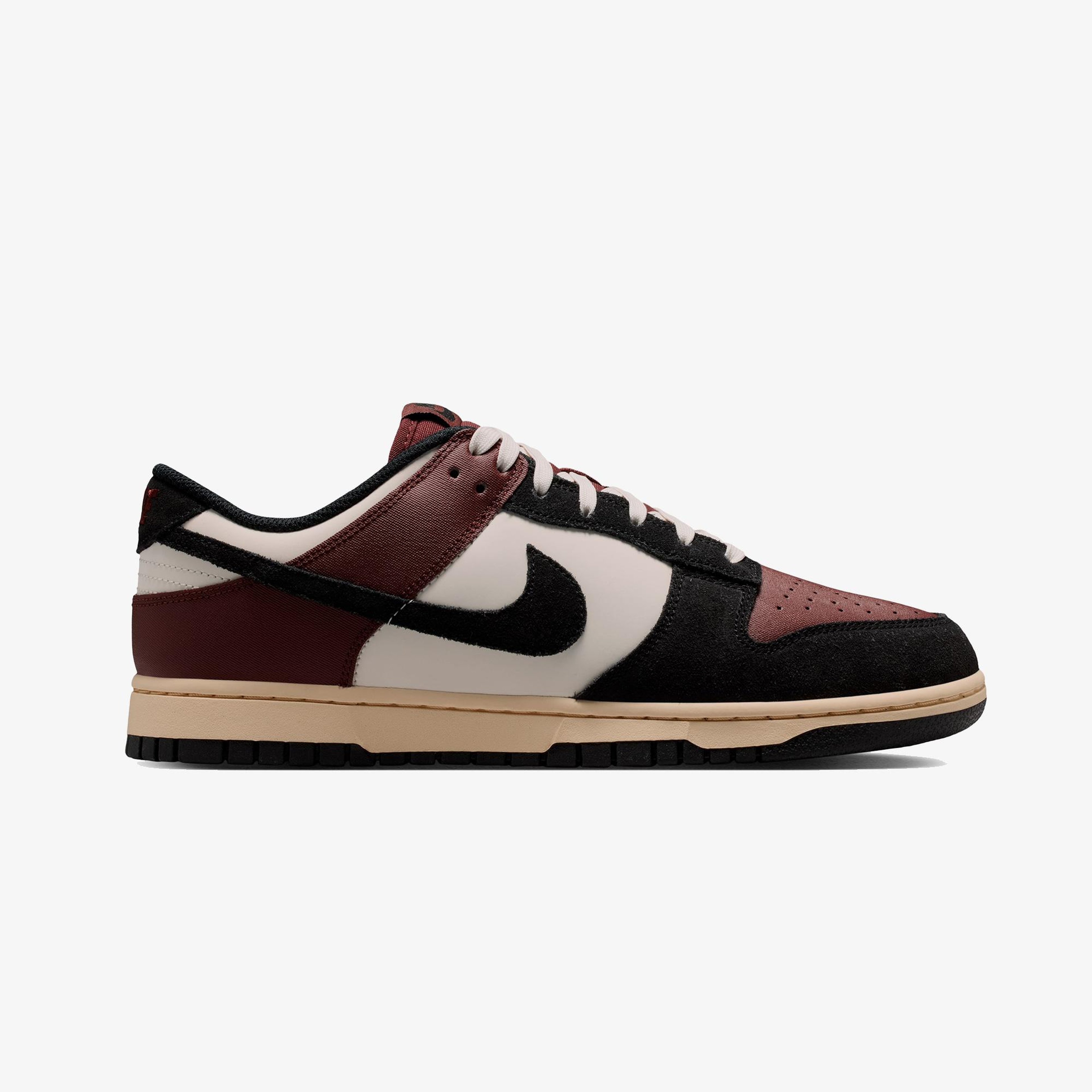 Nike Dunk Low Retro Erkek Bordo Spor Ayakkabı