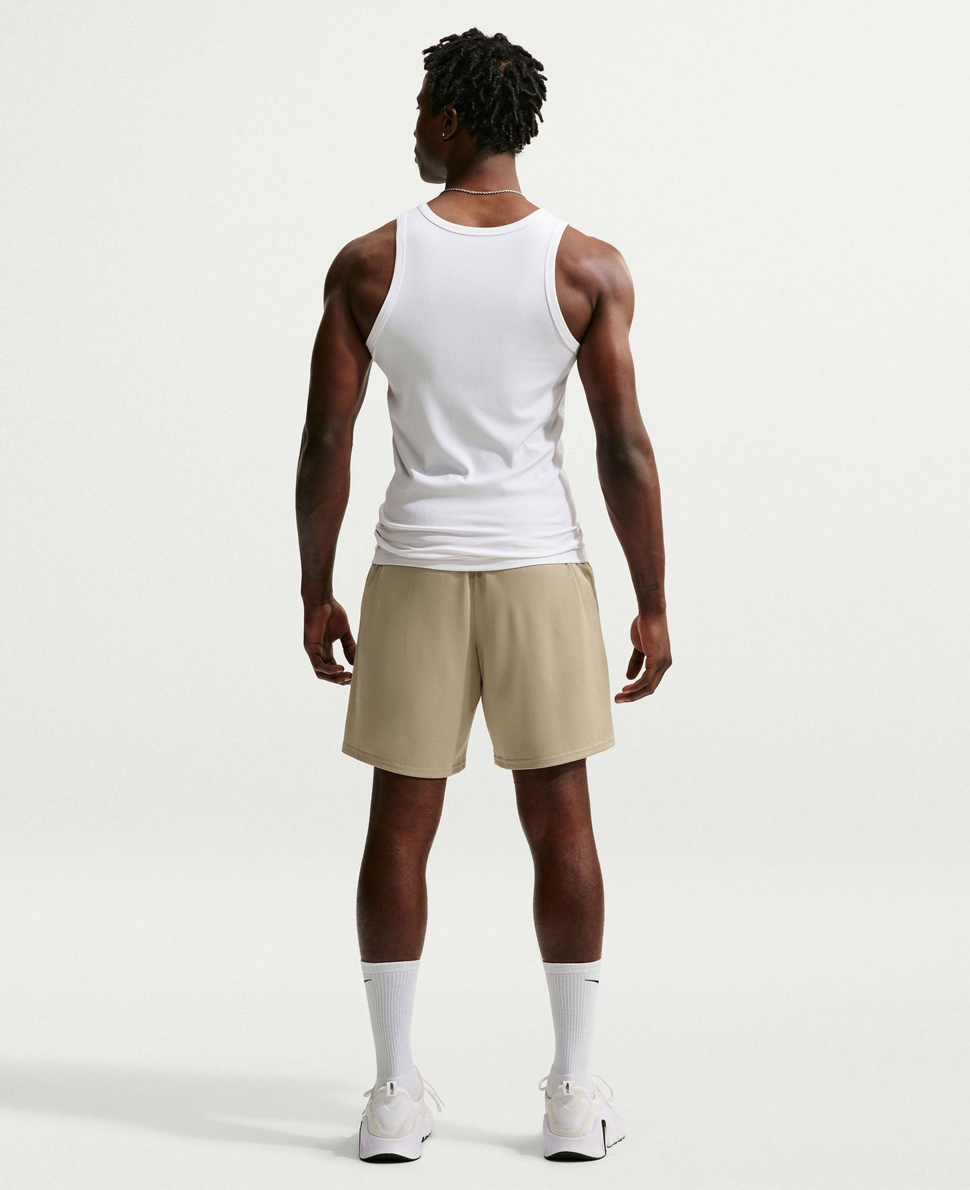 Nike Dri-Fit Flex 18 cm Erkek Bej Şort